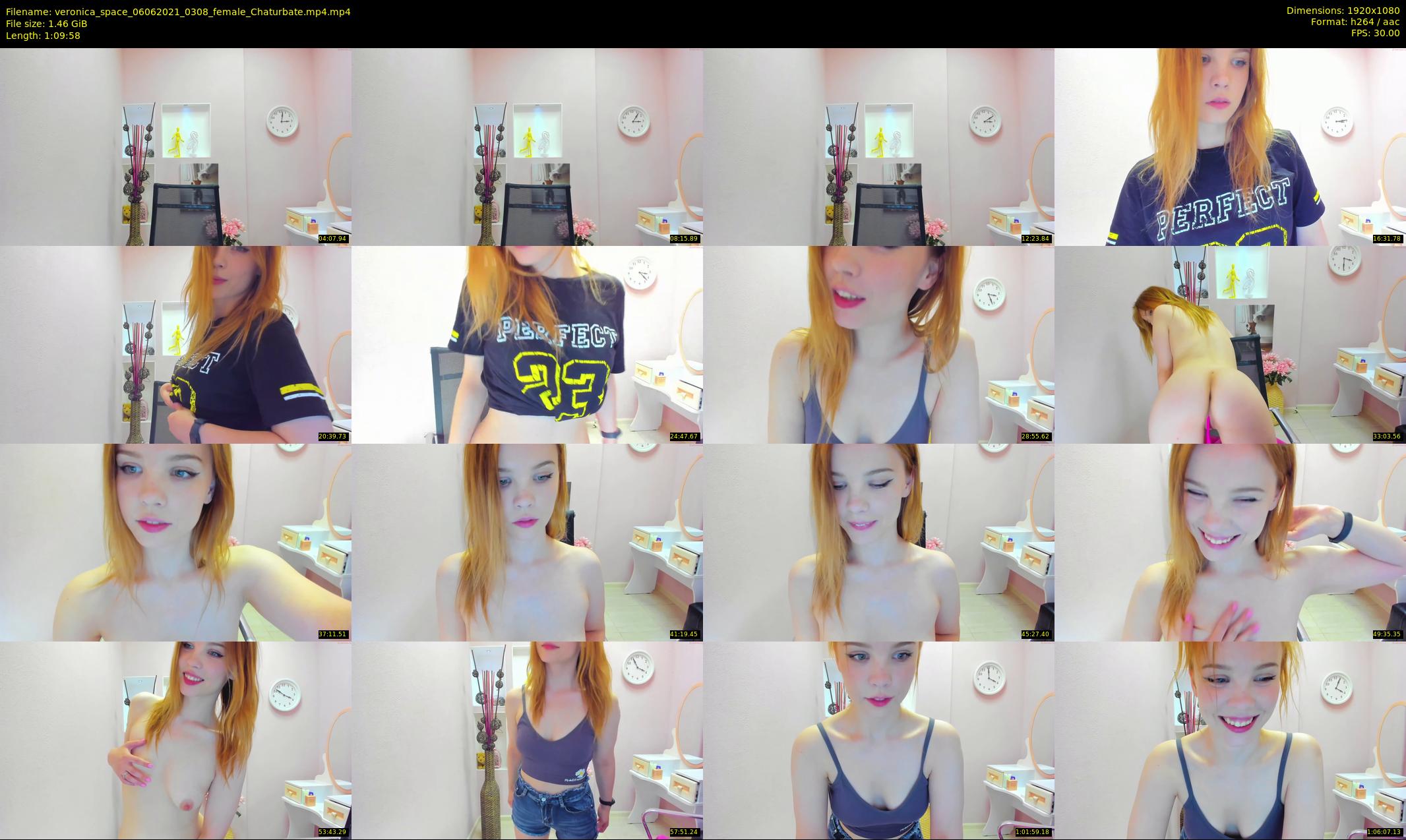 veronica_space — 70 minute Chaturbate female cam show recording, 1080p, Jun 6, 2021
