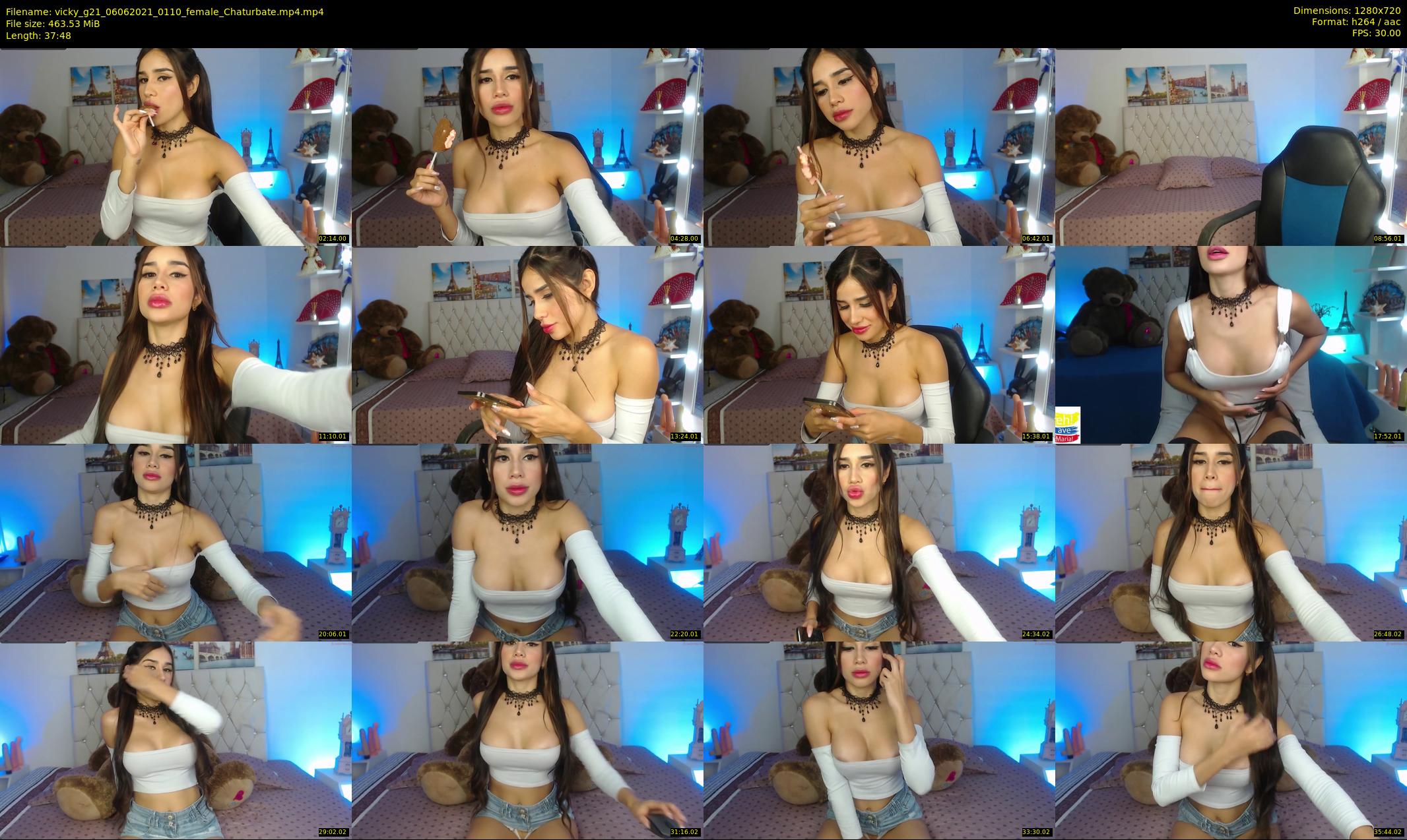 vicky_g21 — 38 minute Chaturbate female cam show recording, 720p, Jun 6, 2021