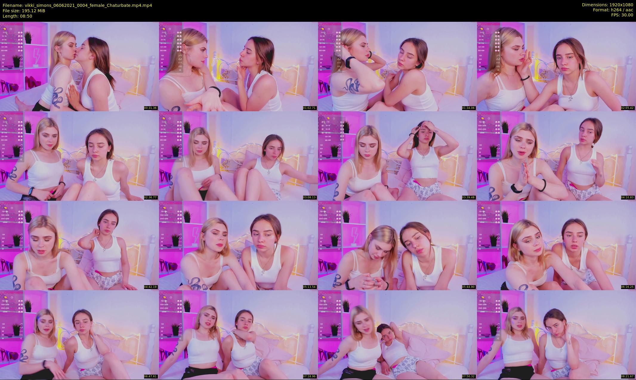 vikki_simons — 9 minute Chaturbate couple cam show recording, 1080p, Jun 6, 2021