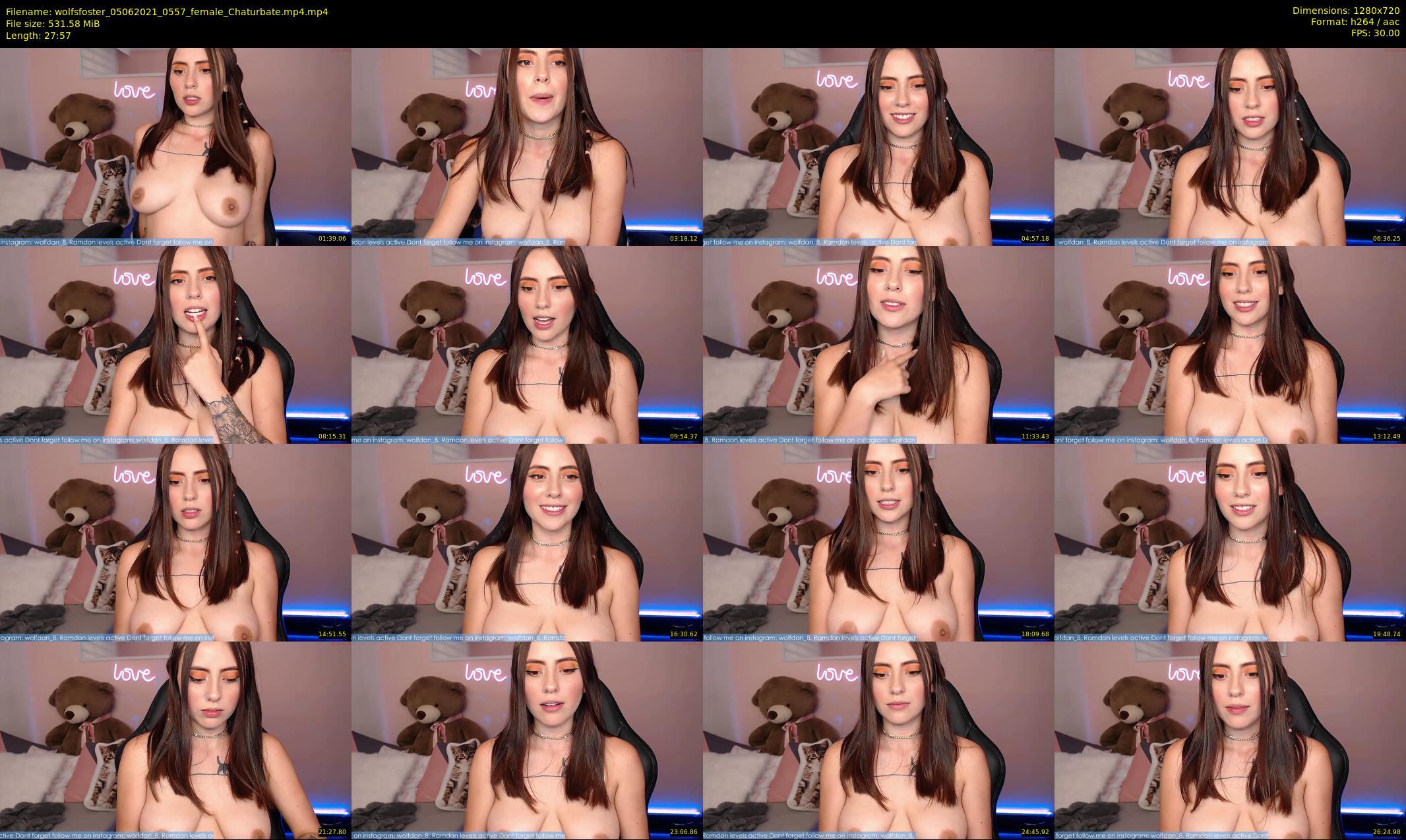 wolfsfoster — 28 minute Chaturbate couple cam show recording, 720p, Jun 5, 2021