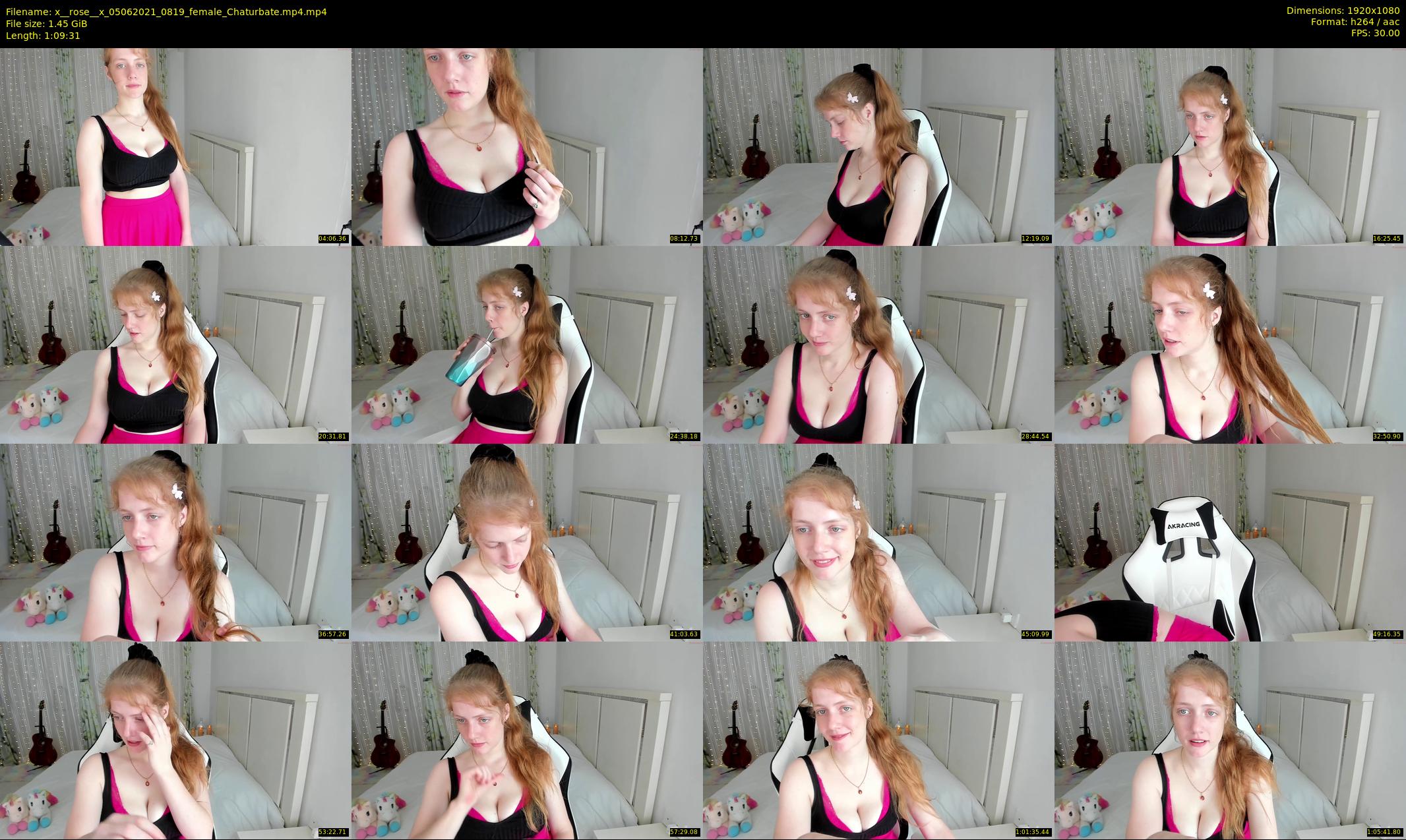 x__rose__x — 70 minute Chaturbate female cam show recording, 1080p, Jun 5, 2021