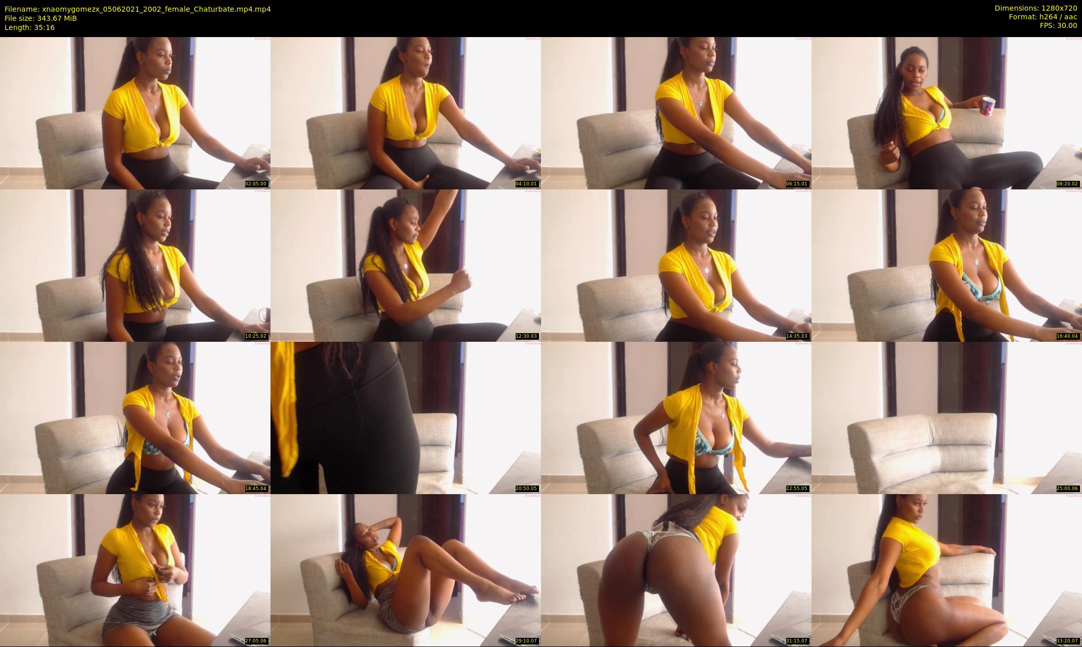 xnaomygomezx — 36 minute Chaturbate female cam show recording, 720p, Jun 5, 2021