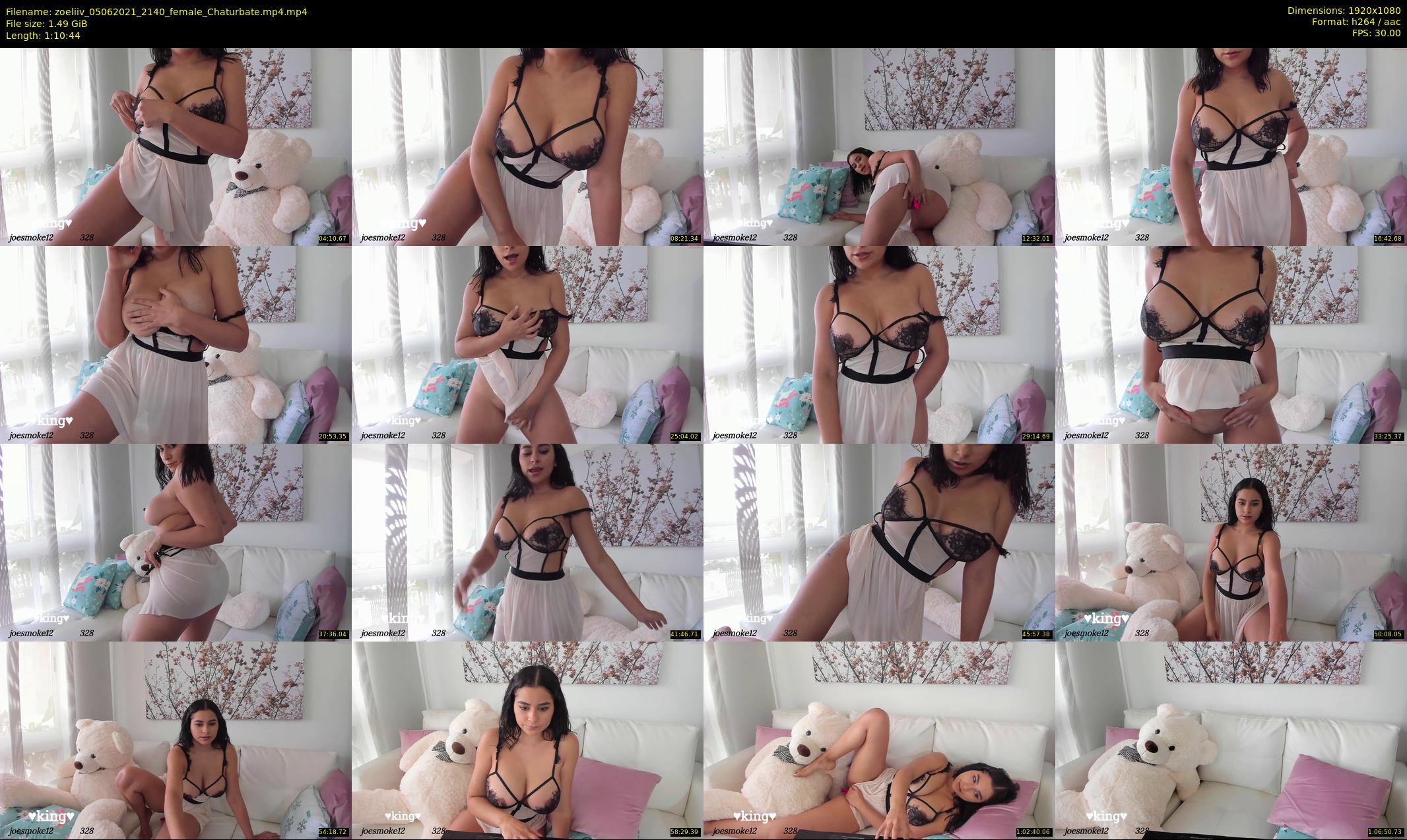 zoeliiv — 71 minute Chaturbate female cam show recording, 1080p, Jun 5, 2021