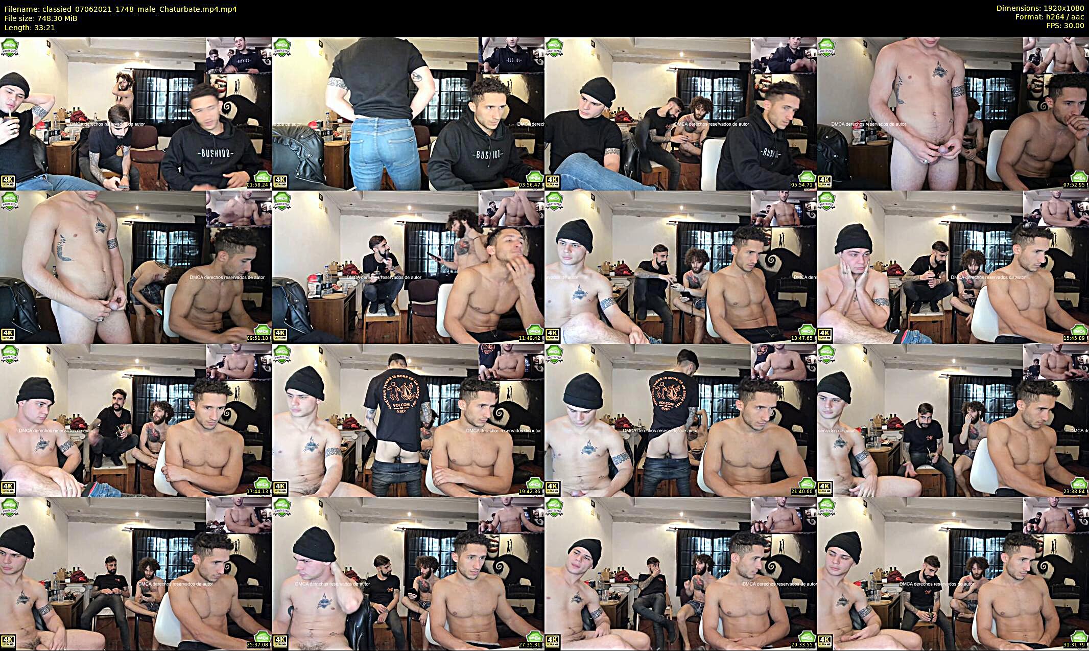 classied — 34 minute Chaturbate male cam show recording, 1080p, Jun 7, 2021
