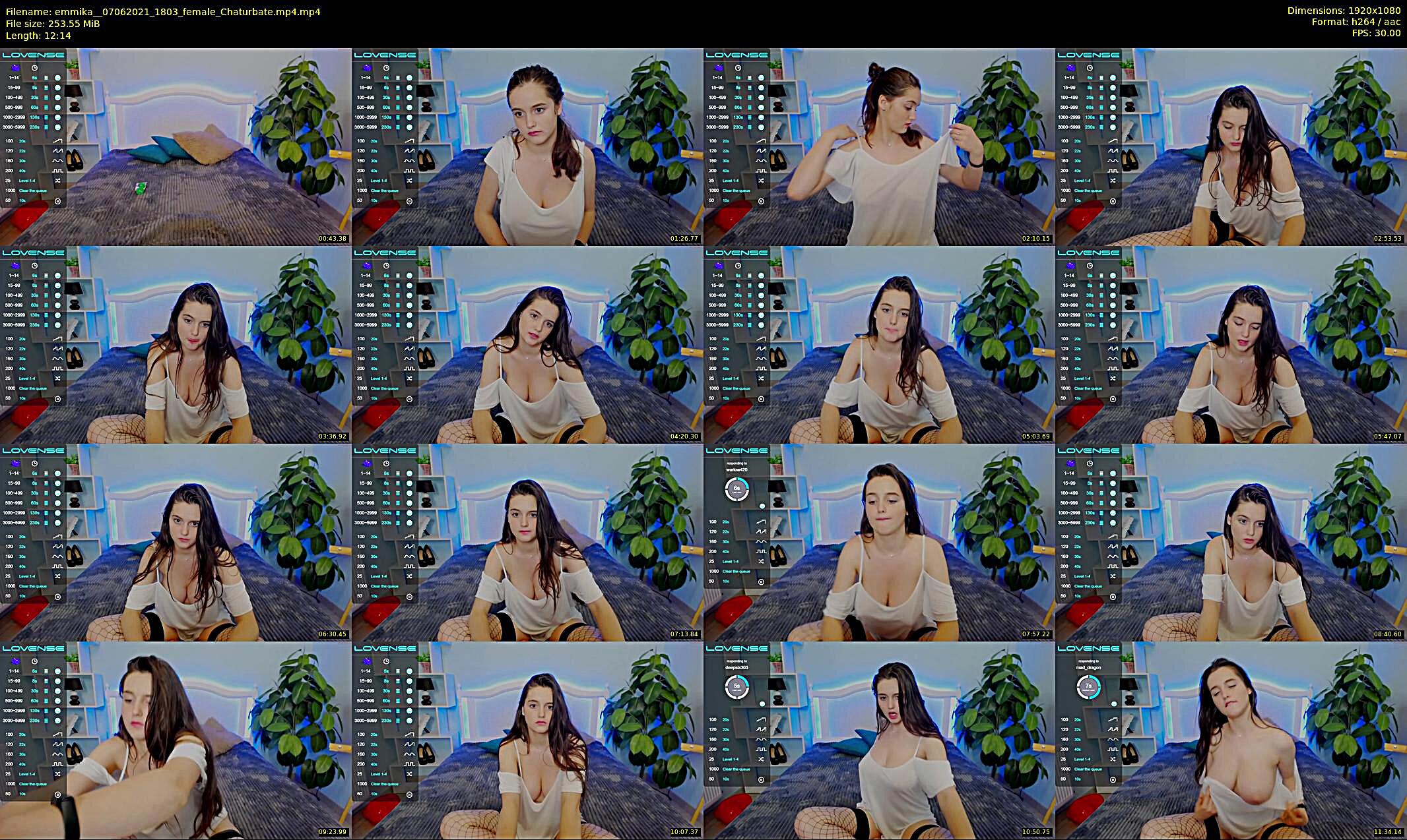 emmika_ — 13 minute Chaturbate female cam show recording, 1080p, Jun 7, 2021