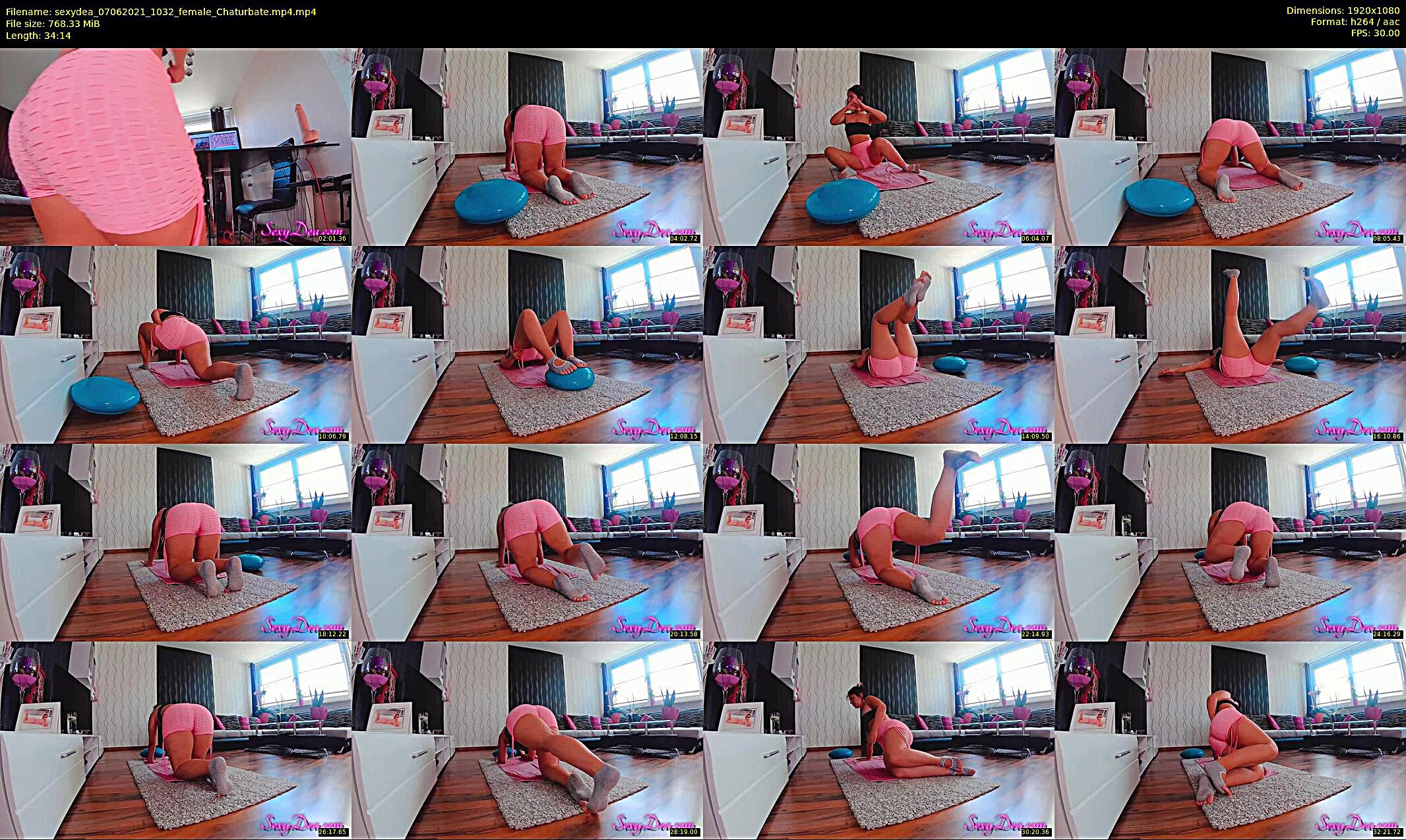 sexydea — 35 minute Chaturbate female cam show recording, 1080p, Jun 7, 2021