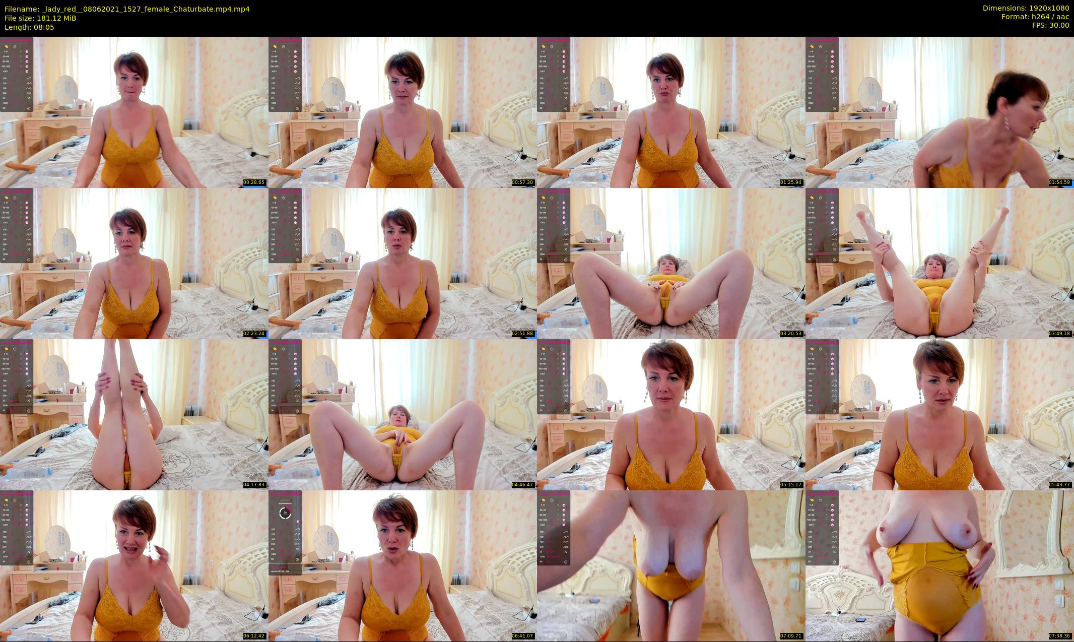 _lady_red_ — 9 minute Chaturbate female cam show recording, 1080p, Jun 8, 2021