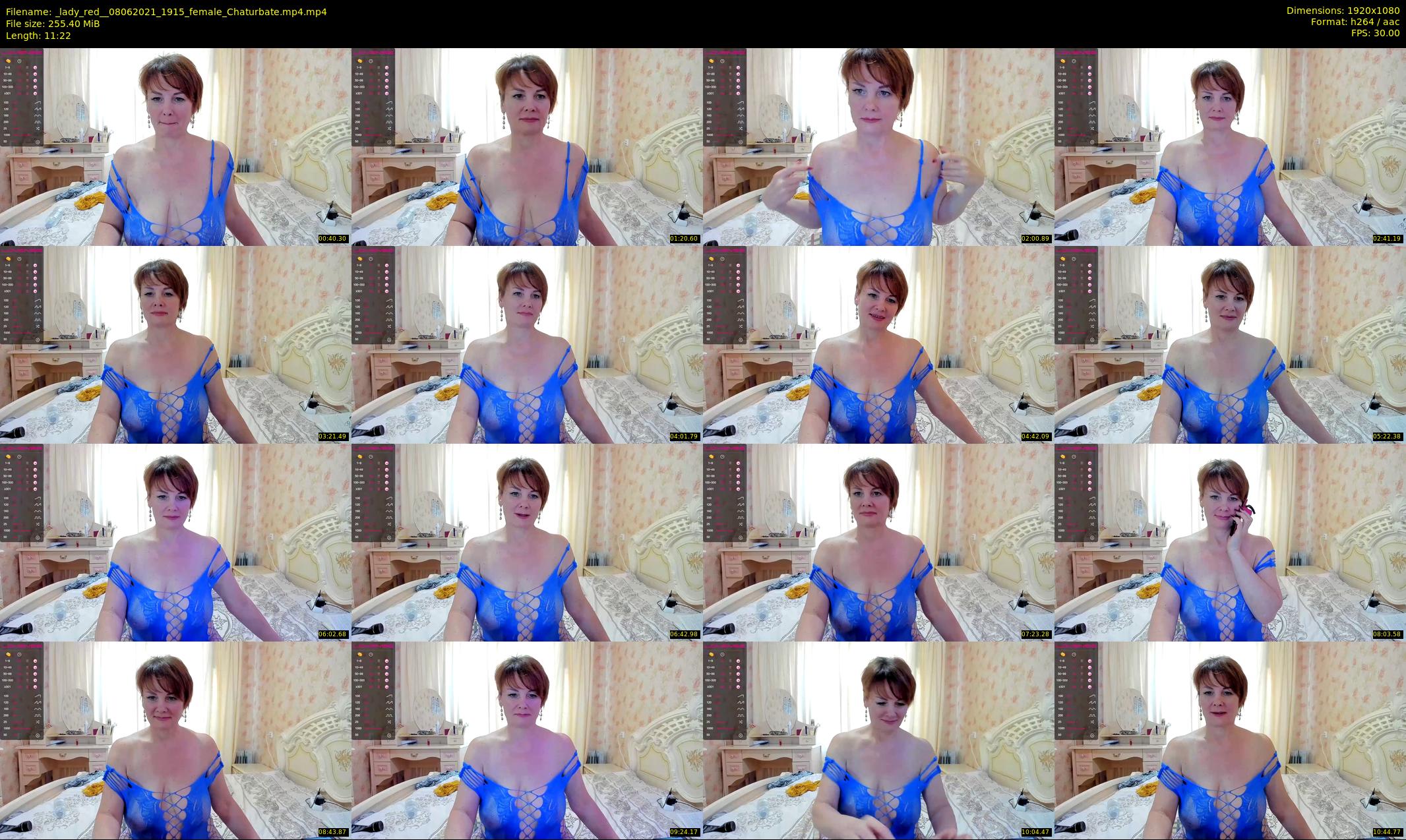 _lady_red_ — 12 minute Chaturbate female cam show recording, 1080p, Jun 8, 2021
