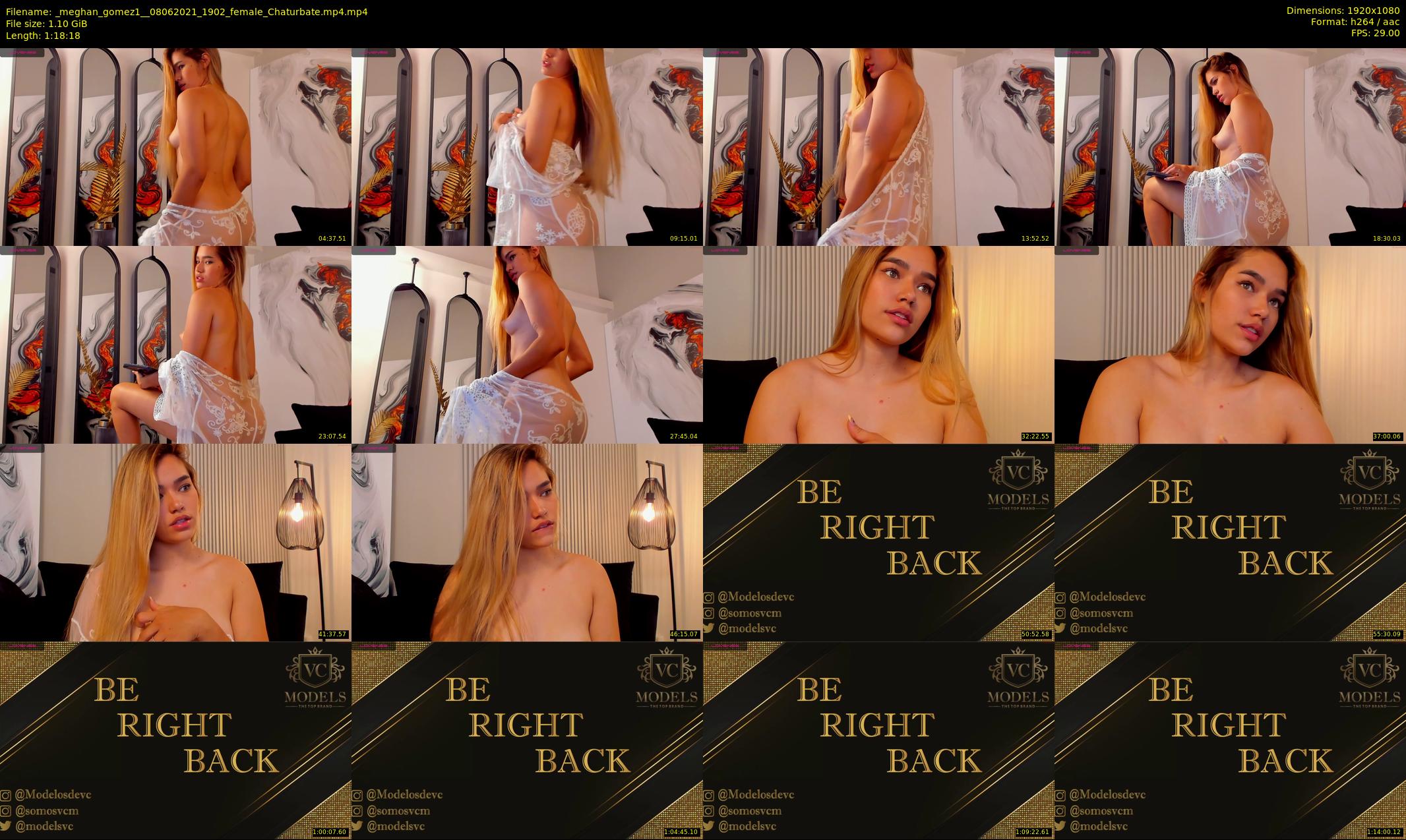 _meghan_gomez1_ — 79 minute Chaturbate female cam show recording, 1080p, Jun 8, 2021