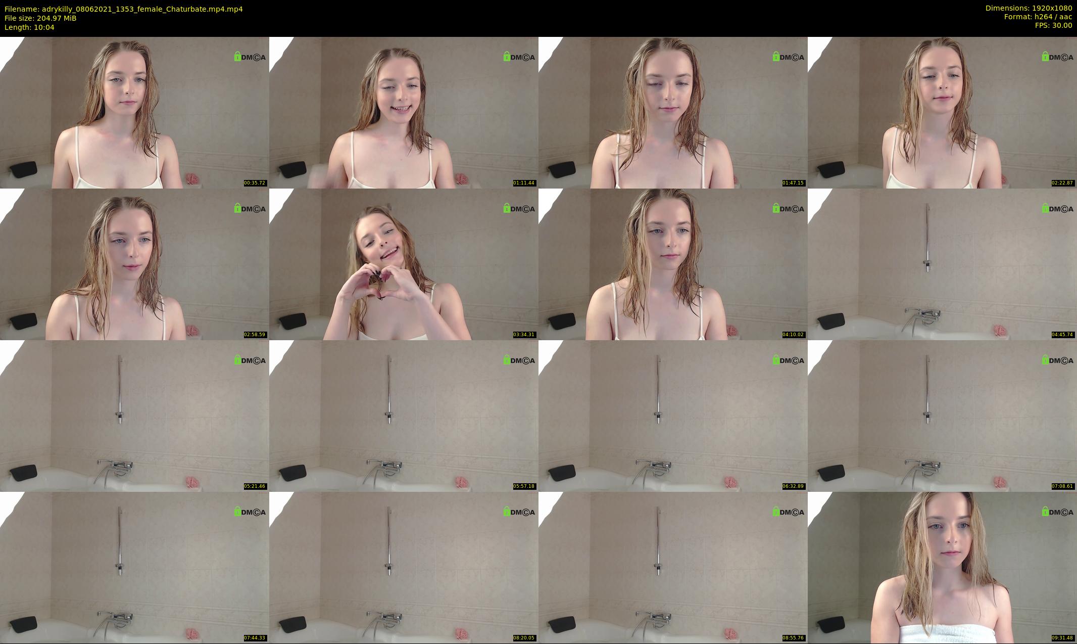 adrykilly — 11 minute Chaturbate female cam show recording, 1080p, Jun 8, 2021