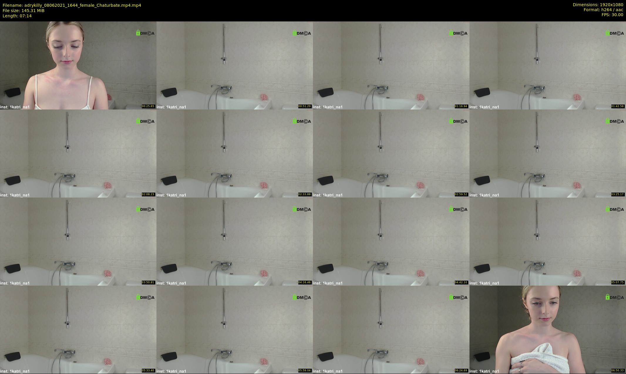 adrykilly — 8 minute Chaturbate female cam show recording, 1080p, Jun 8, 2021