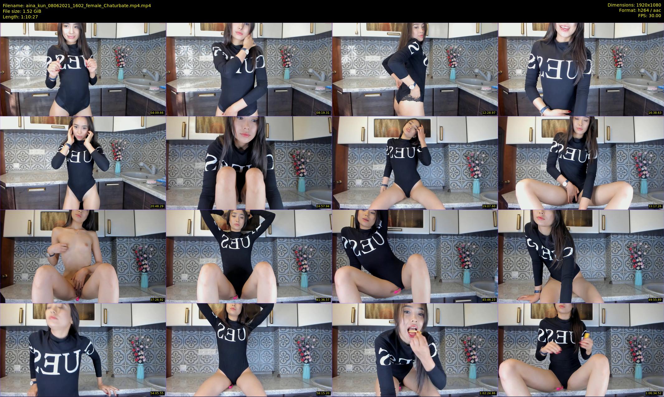 aina_kun — 71 minute Chaturbate female cam show recording, 1080p, Jun 8, 2021