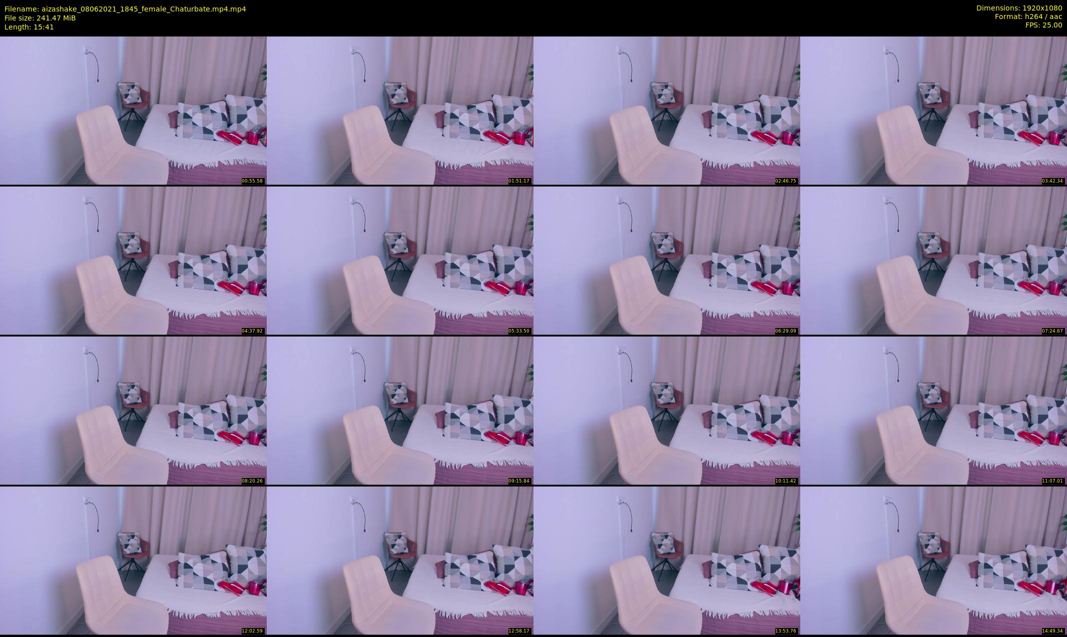 aizashake — 16 minute Chaturbate female cam show recording, 1080p, Jun 8, 2021