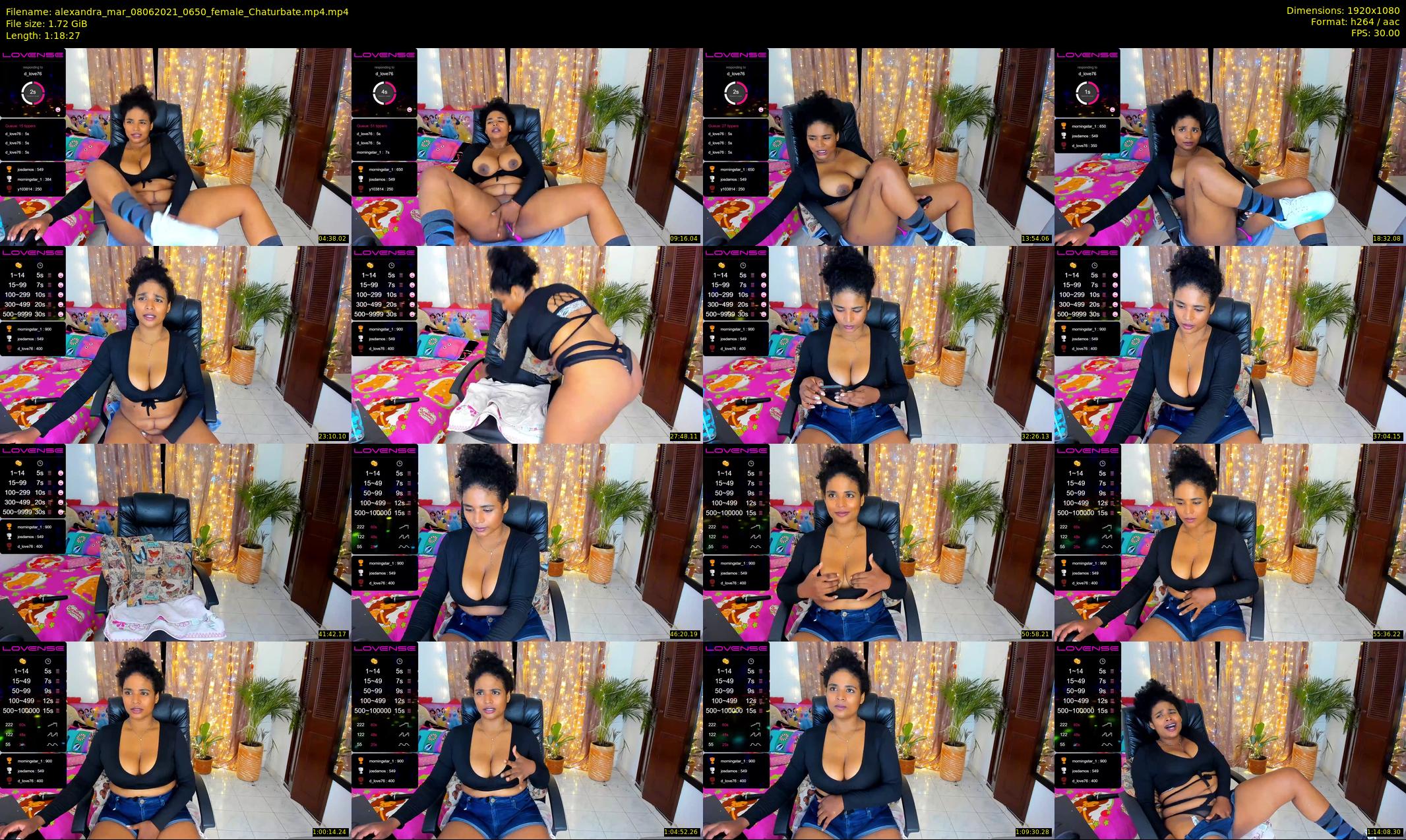 alexandra_mar — 79 minute Chaturbate female cam show recording, 1080p, Jun 8, 2021