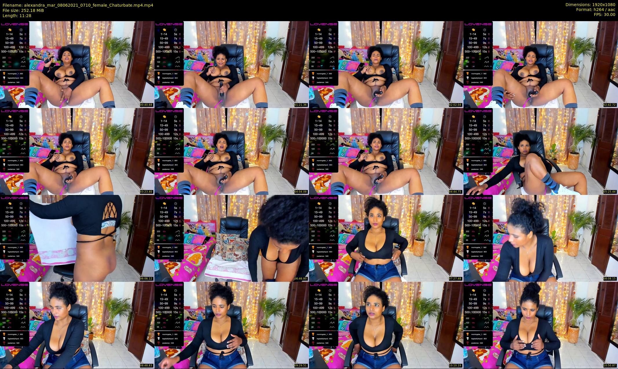 alexandra_mar — 12 minute Chaturbate female cam show recording, 1080p, Jun 8, 2021