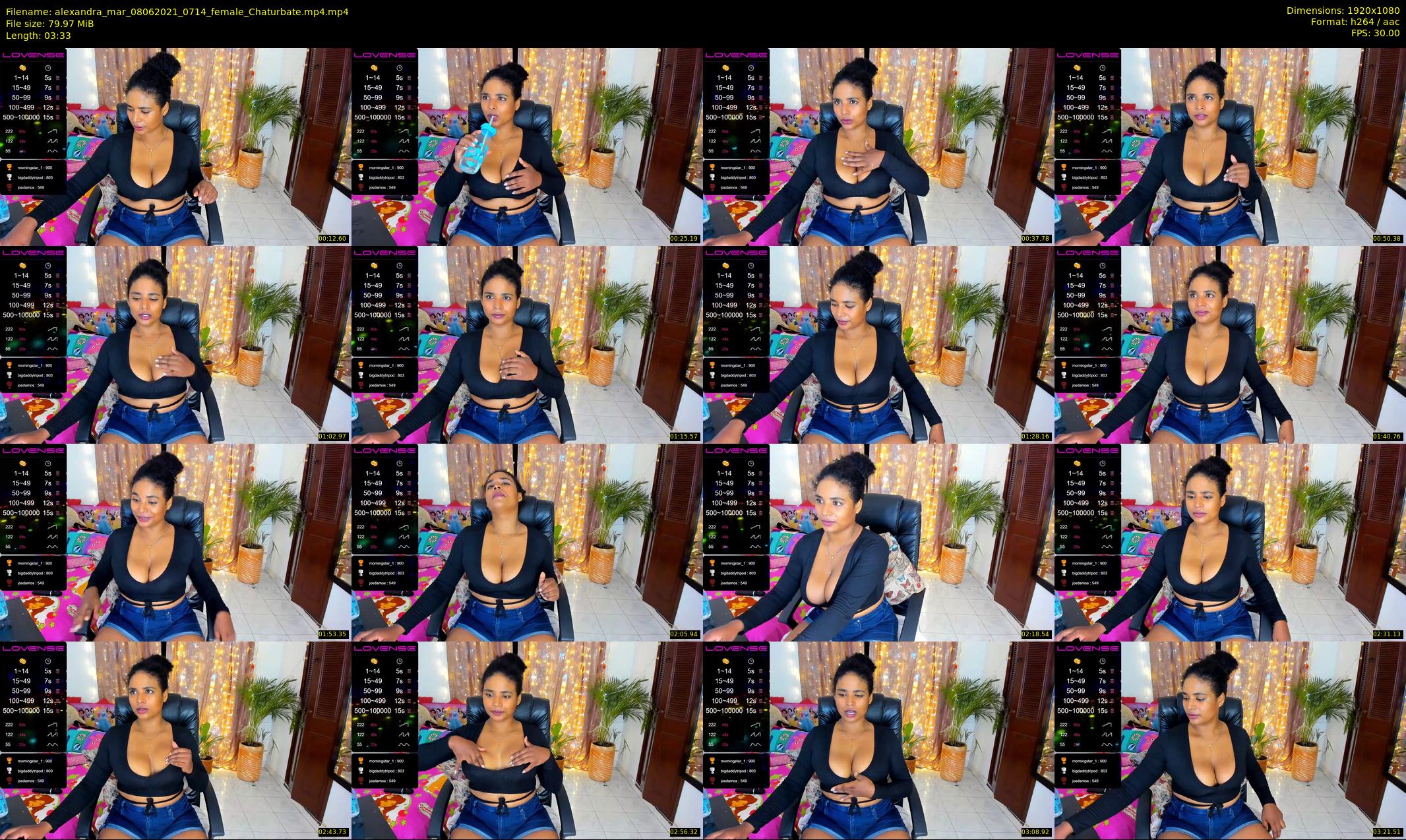 alexandra_mar — 4 minute Chaturbate female cam show recording, 1080p, Jun 8, 2021