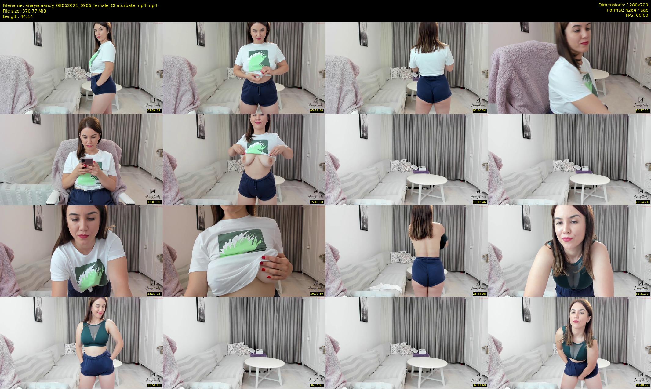 anayscaandy — 45 minute Chaturbate female cam show recording, 720p, Jun 8, 2021