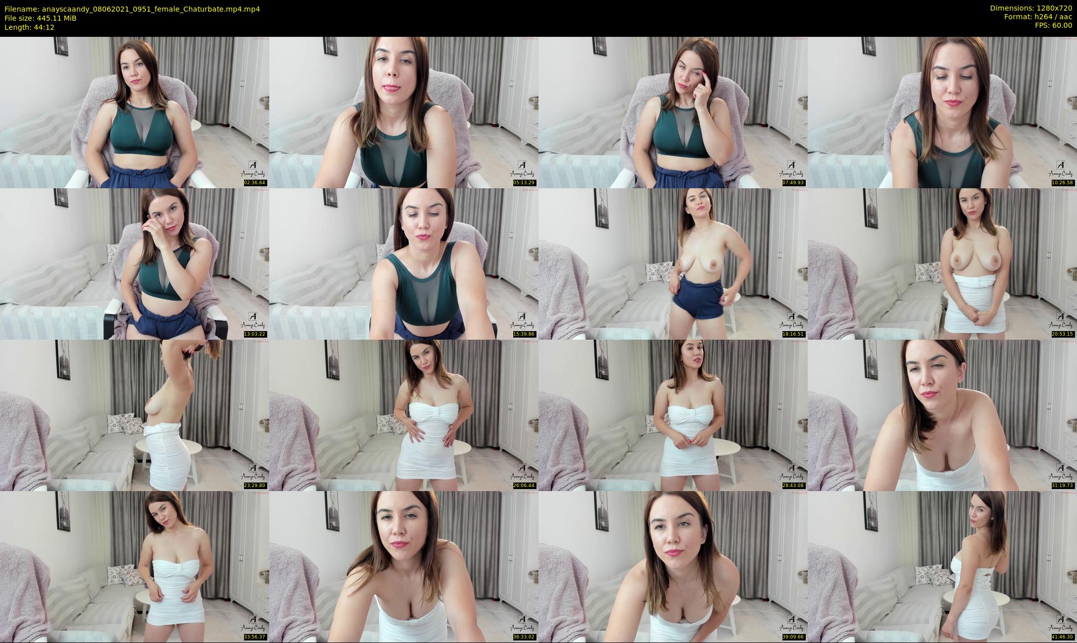 anayscaandy — 45 minute Chaturbate female cam show recording, 720p, Jun 8, 2021