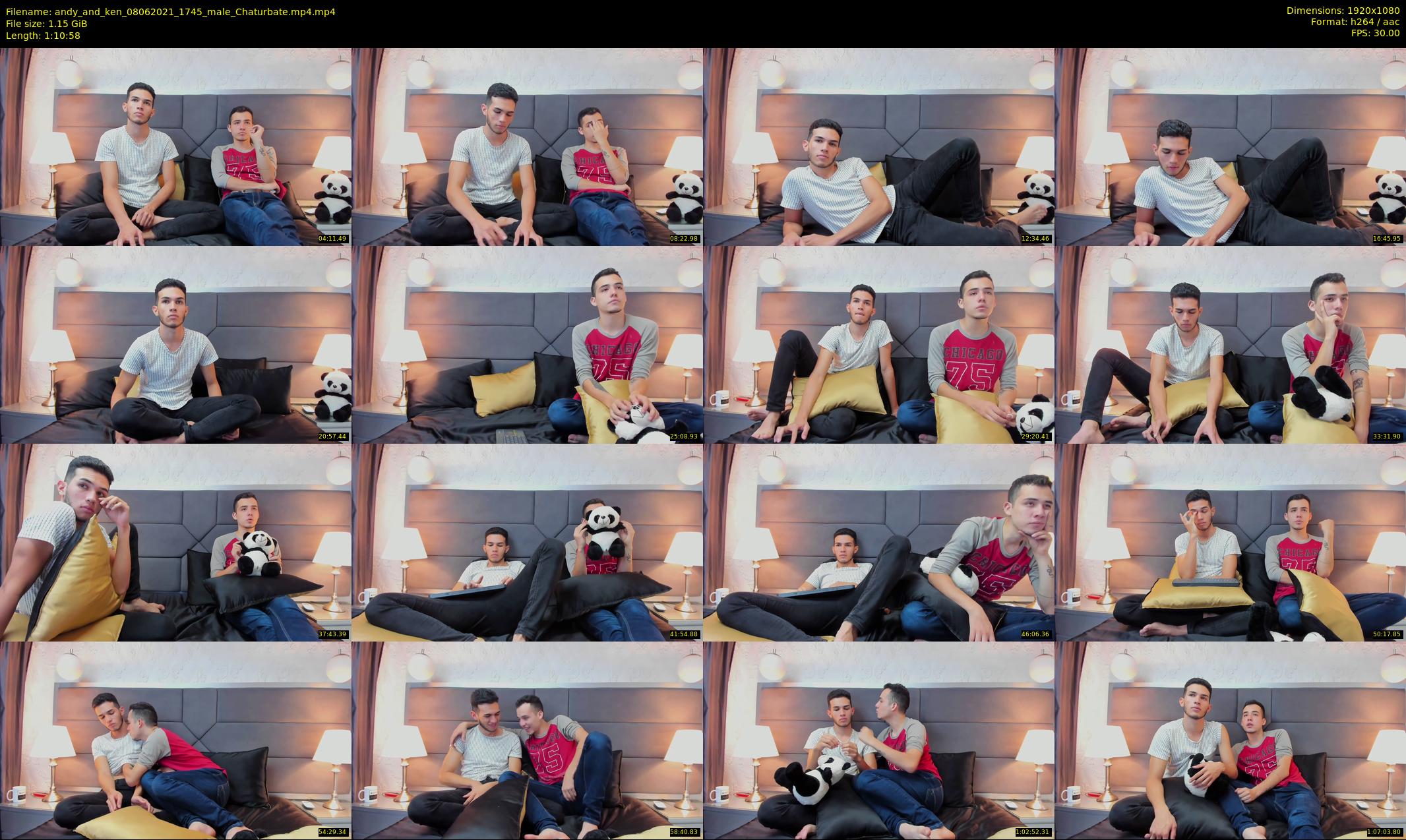 andy_and_ken — 71 minute Chaturbate male cam show recording, 1080p, Jun 8, 2021