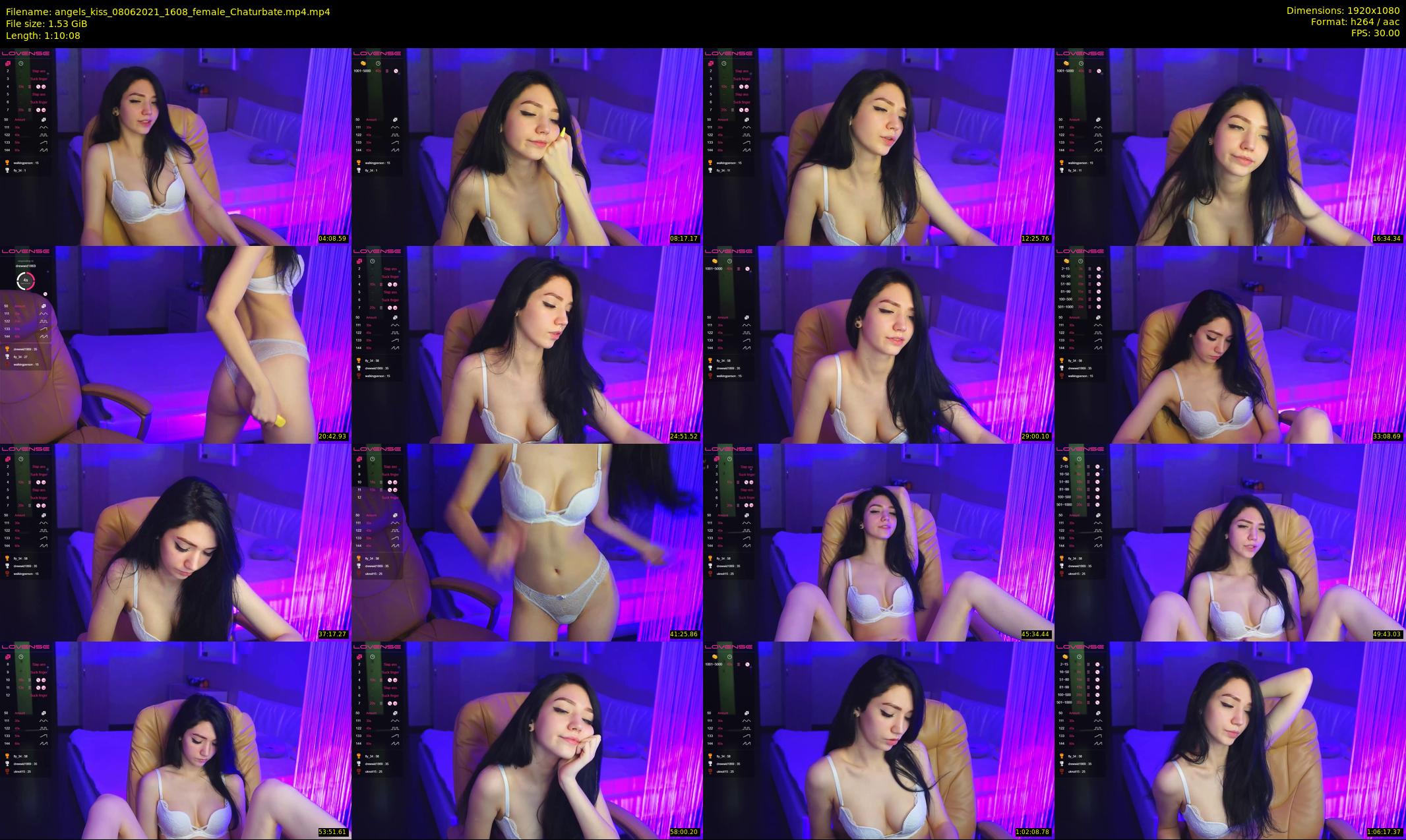 angels_kiss — 71 minute Chaturbate female cam show recording, 1080p, Jun 8, 2021
