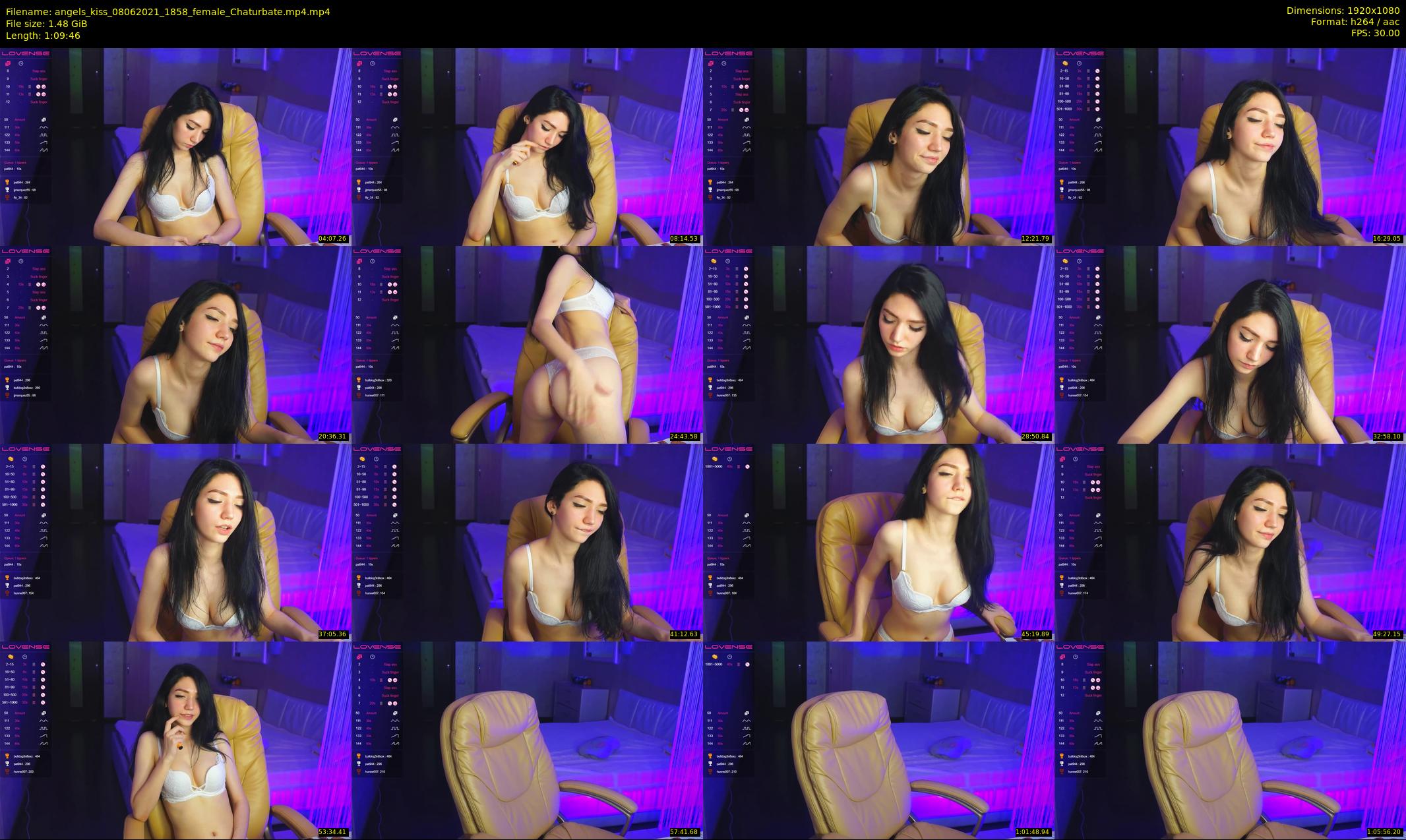 angels_kiss — 70 minute Chaturbate female cam show recording, 1080p, Jun 8, 2021