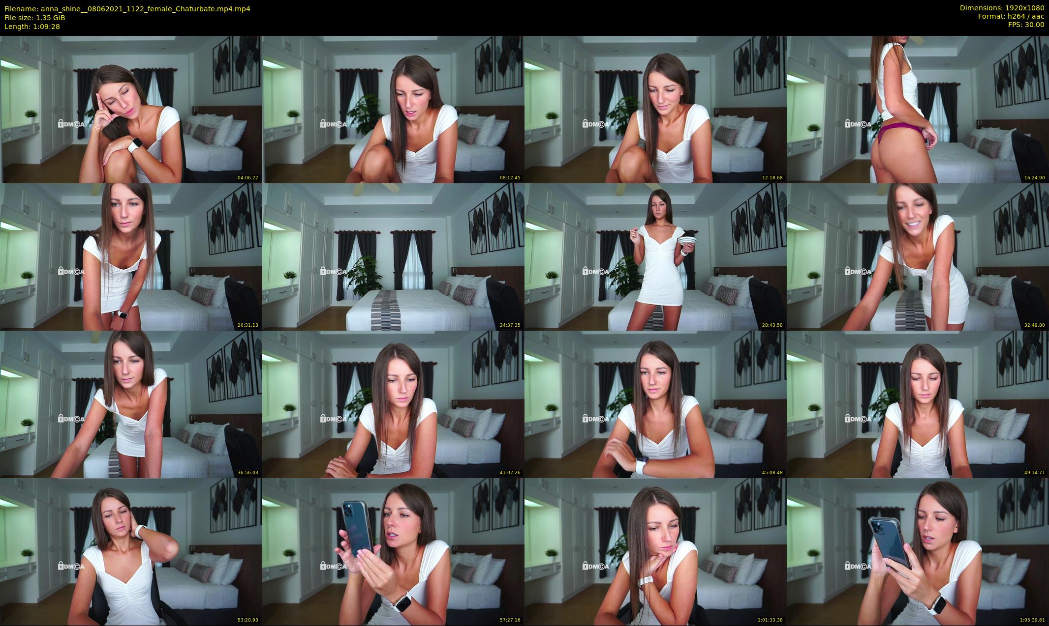 anna_shine_ — 70 minute Chaturbate female cam show recording, 1080p, Jun 8, 2021