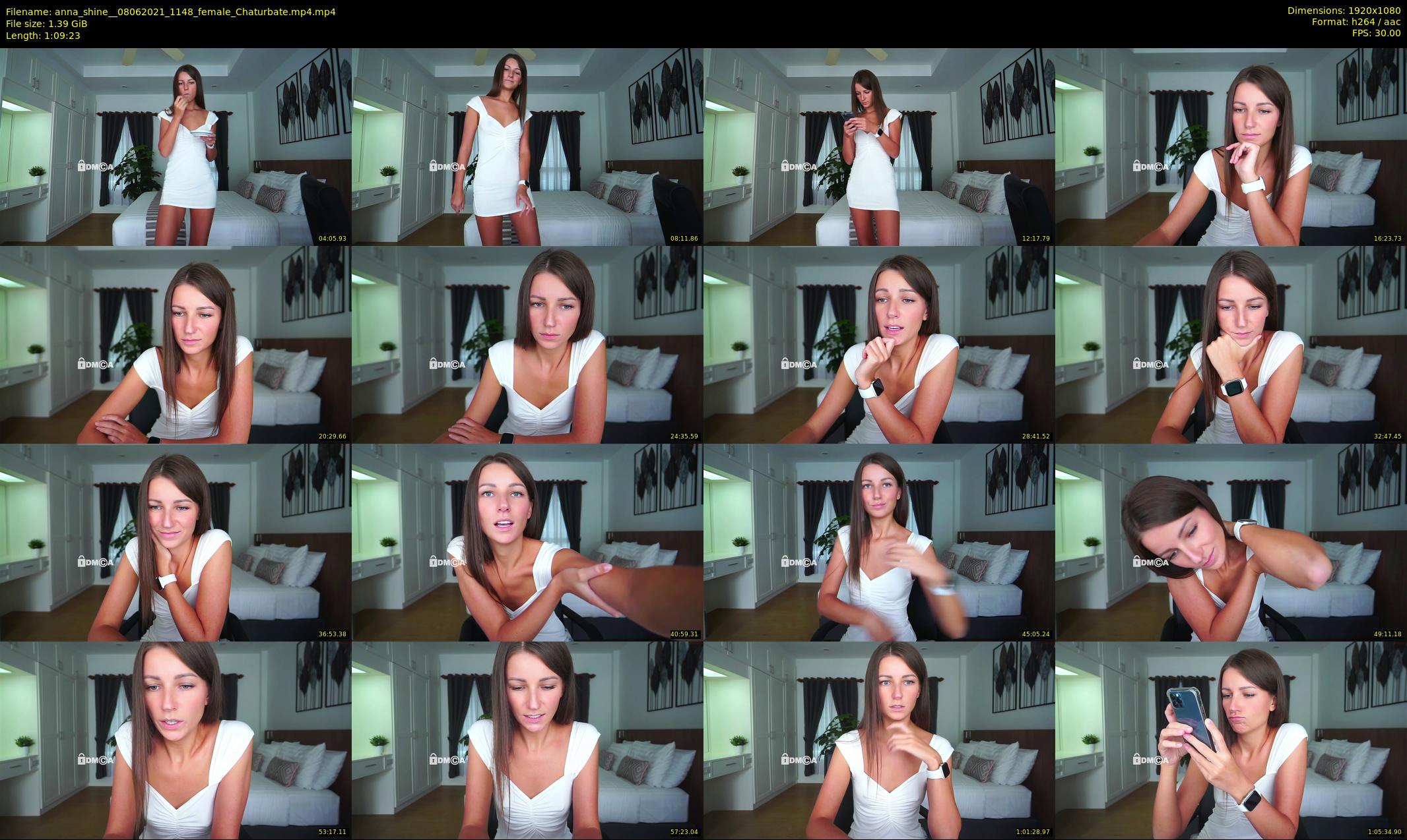anna_shine_ — 70 minute Chaturbate female cam show recording, 1080p, Jun 8, 2021