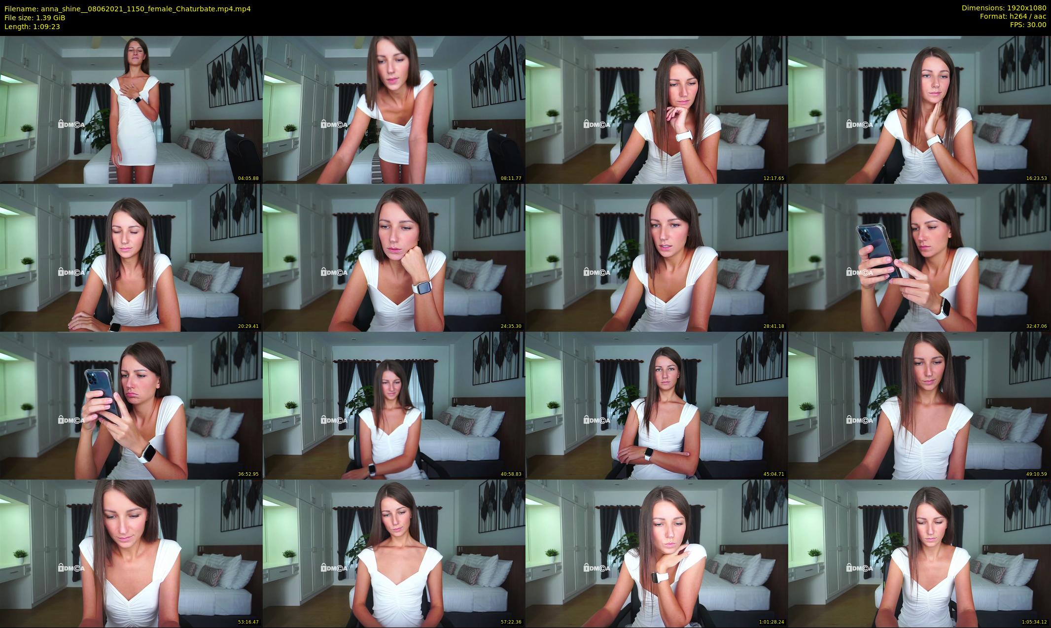 anna_shine_ — 70 minute Chaturbate female cam show recording, 1080p, Jun 8, 2021