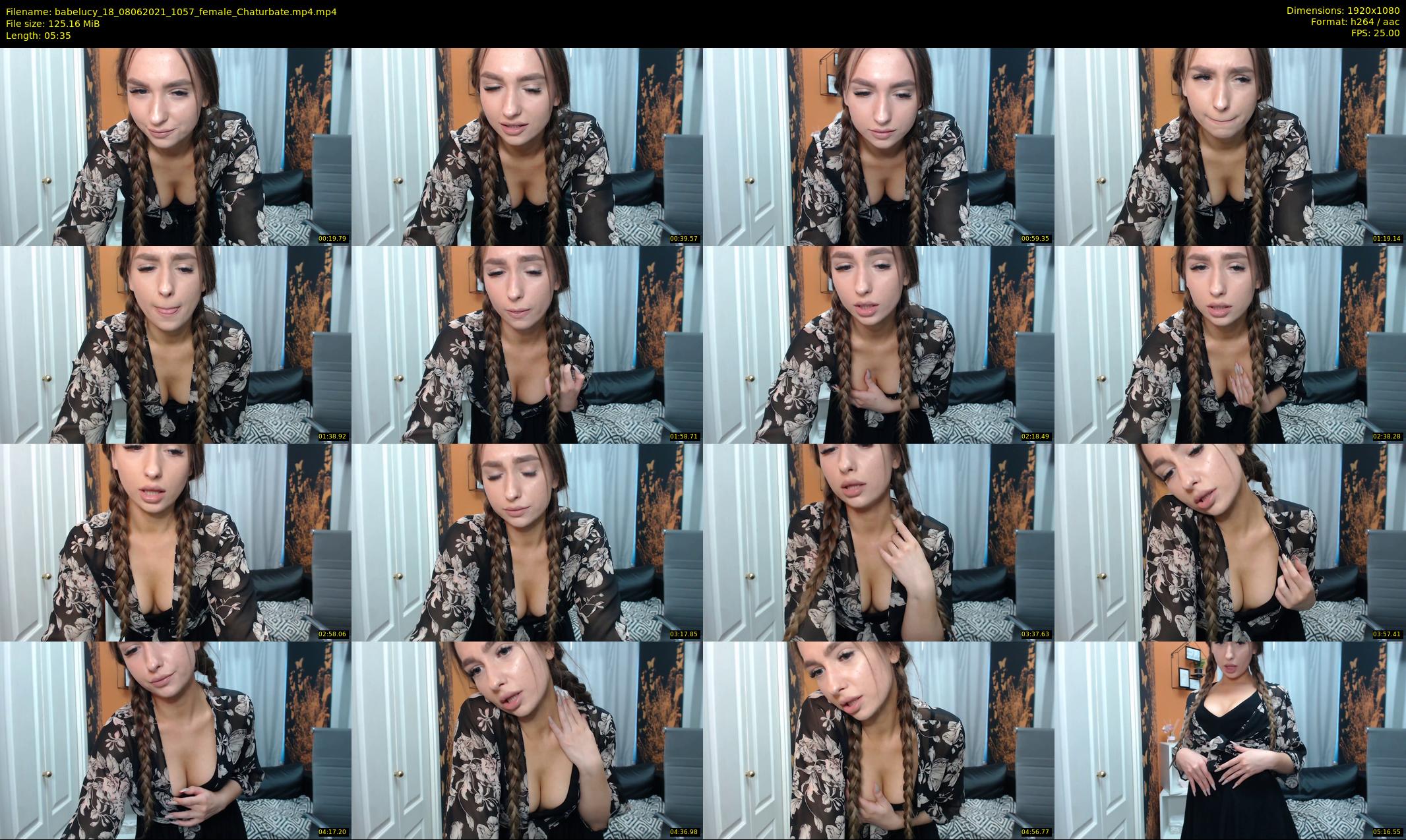 babelucy_18 — 6 minute Chaturbate female cam show recording, 1080p, Jun 8, 2021