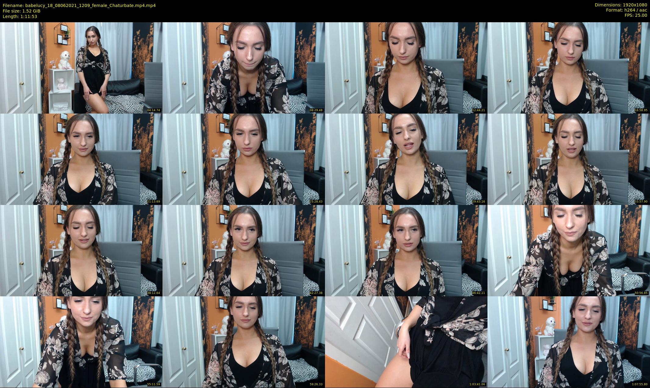 babelucy_18 — 72 minute Chaturbate female cam show recording, 1080p, Jun 8, 2021