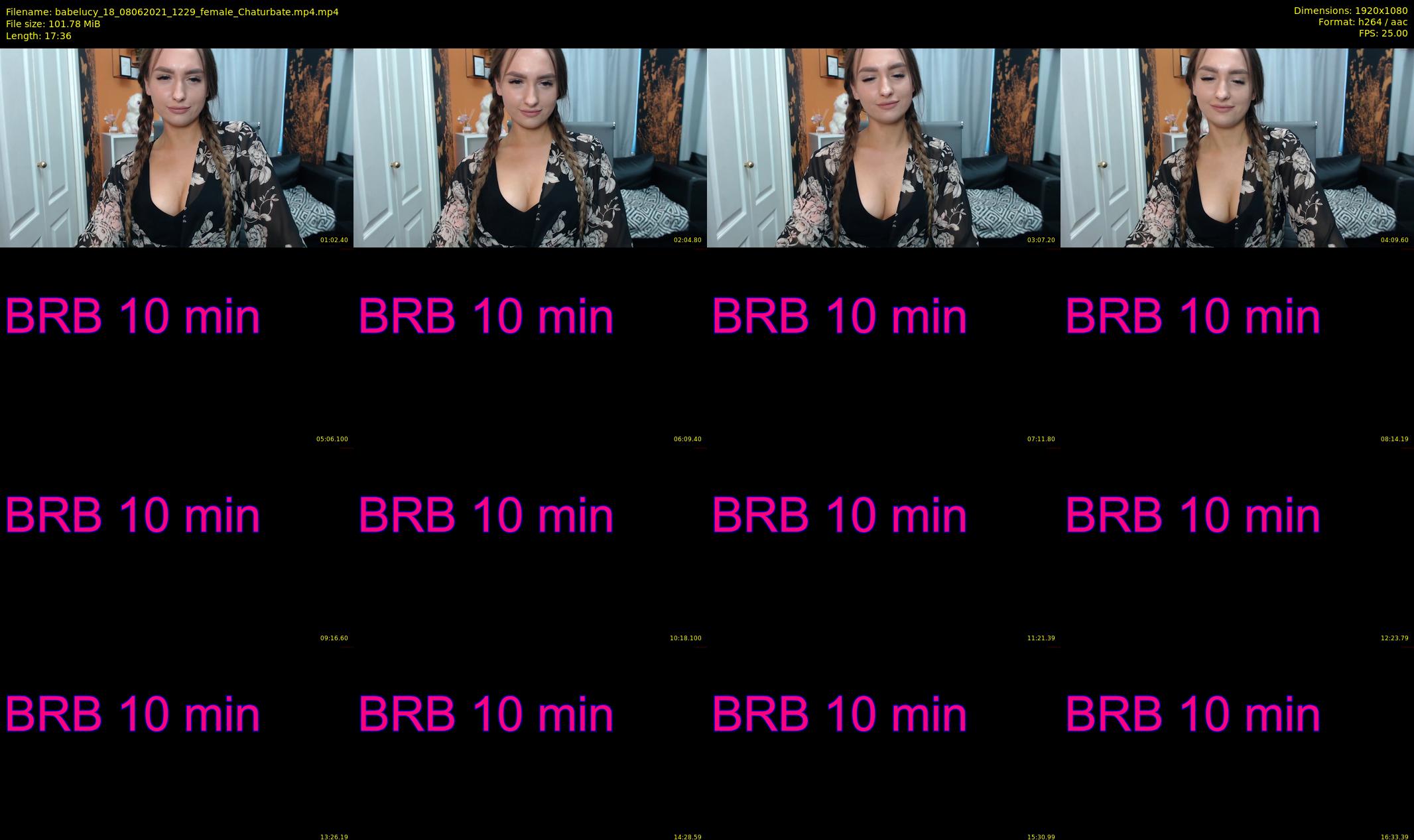 babelucy_18 — 18 minute Chaturbate female cam show recording, 1080p, Jun 8, 2021