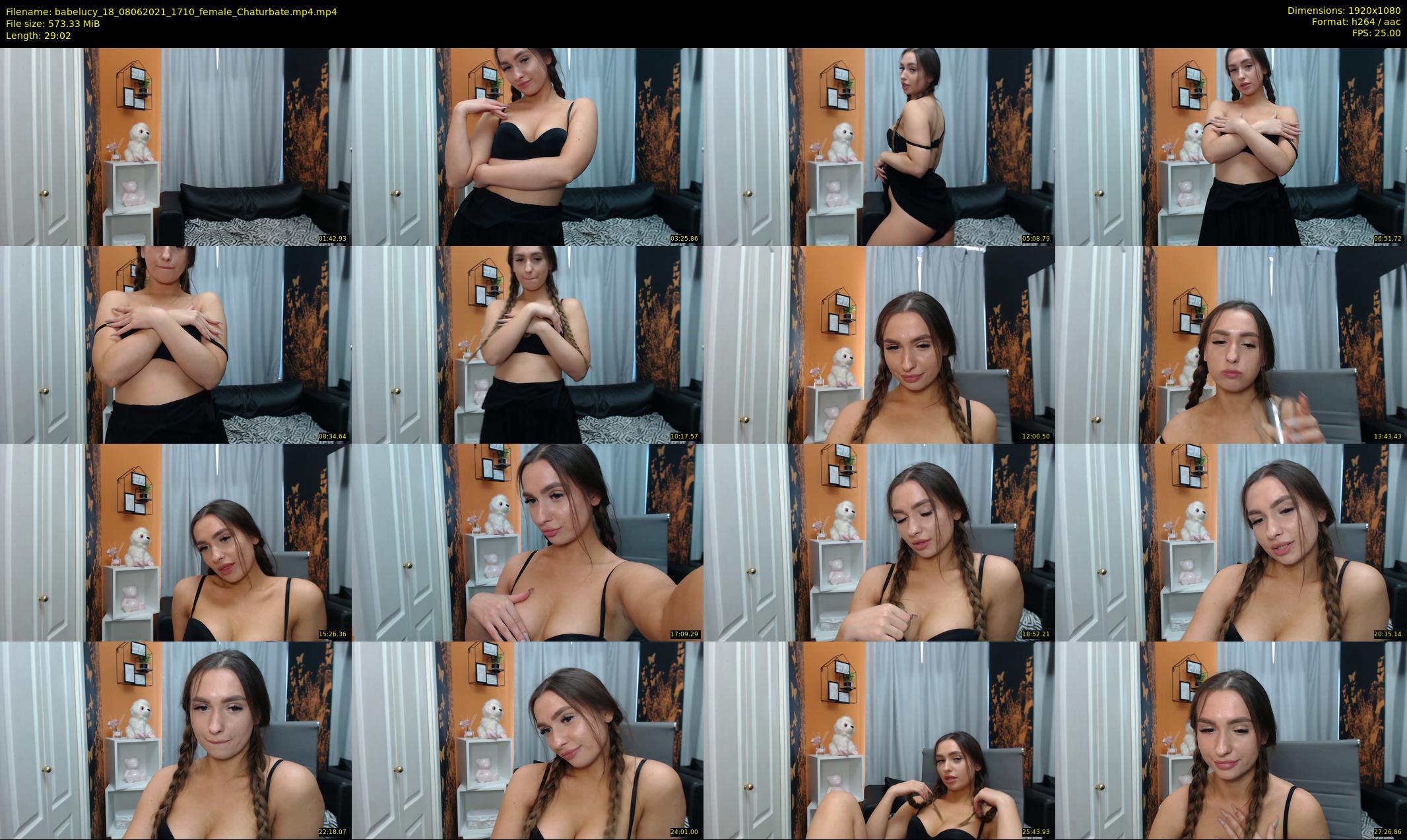 babelucy_18 — 30 minute Chaturbate female cam show recording, 1080p, Jun 8, 2021