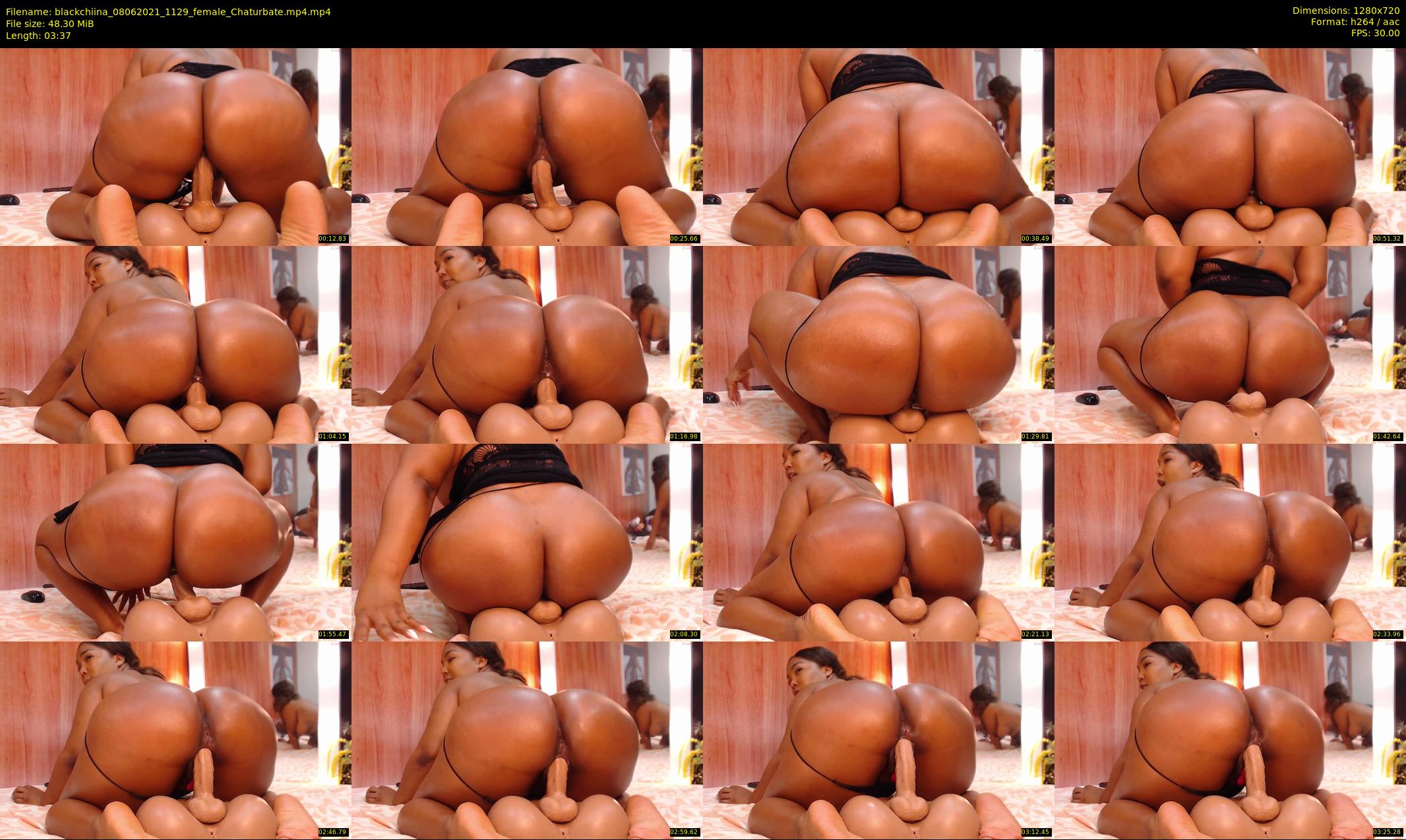 blackchiina — 4 minute Chaturbate female cam show recording, 720p, Jun 8, 2021
