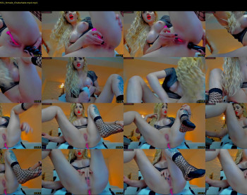 blondebab3 — 7 minute Chaturbate female cam show recording, 1080p, Jun 8, 2021