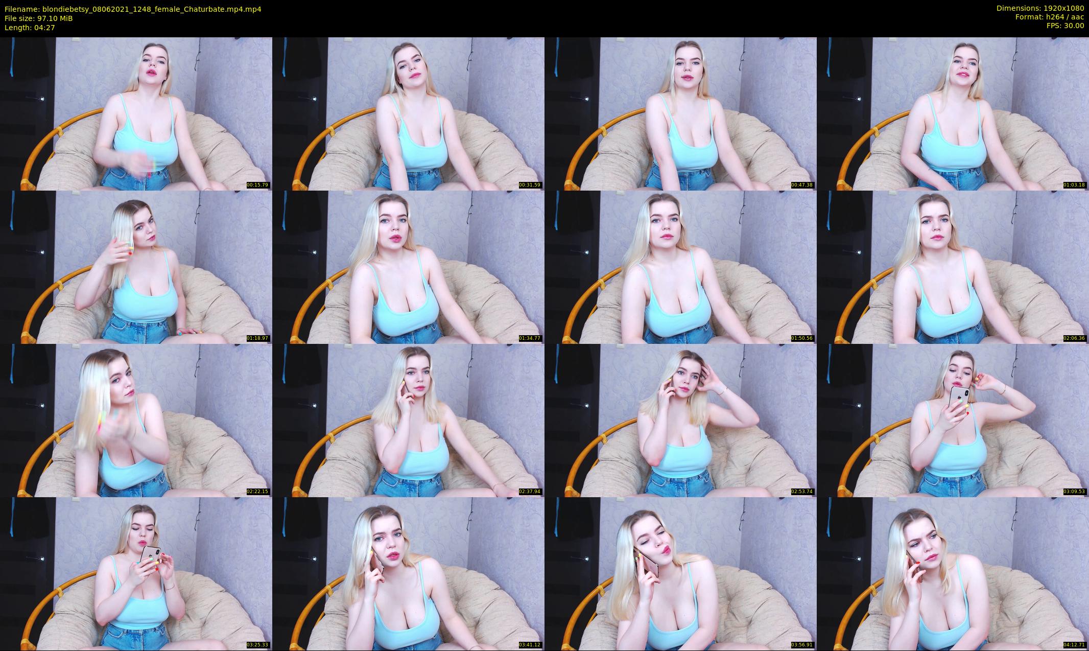 blondiebetsy — 5 minute Chaturbate female cam show recording, 1080p, Jun 8, 2021