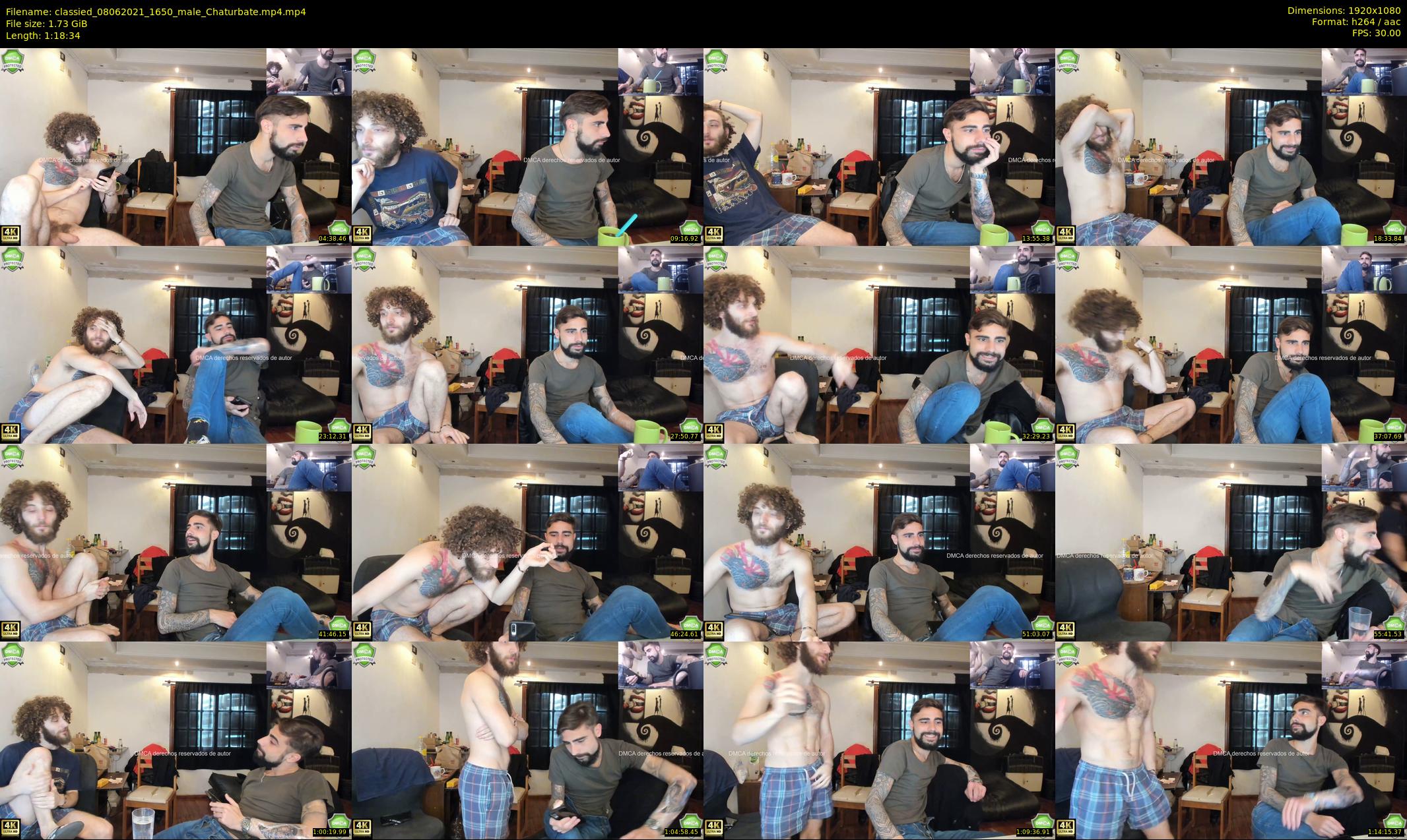 classied — 79 minute Chaturbate male cam show recording, 1080p, Jun 8, 2021