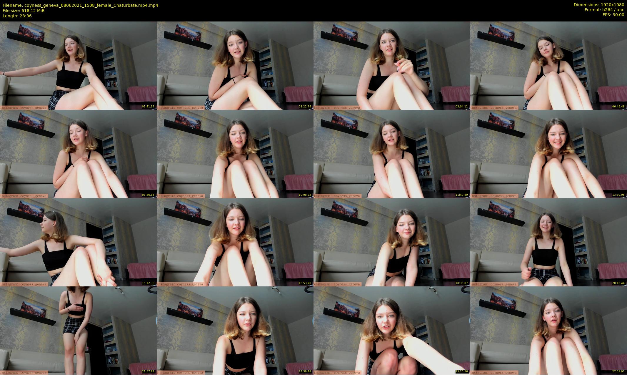 coyness_geneva — 29 minute Chaturbate female cam show recording, 1080p, Jun 8, 2021