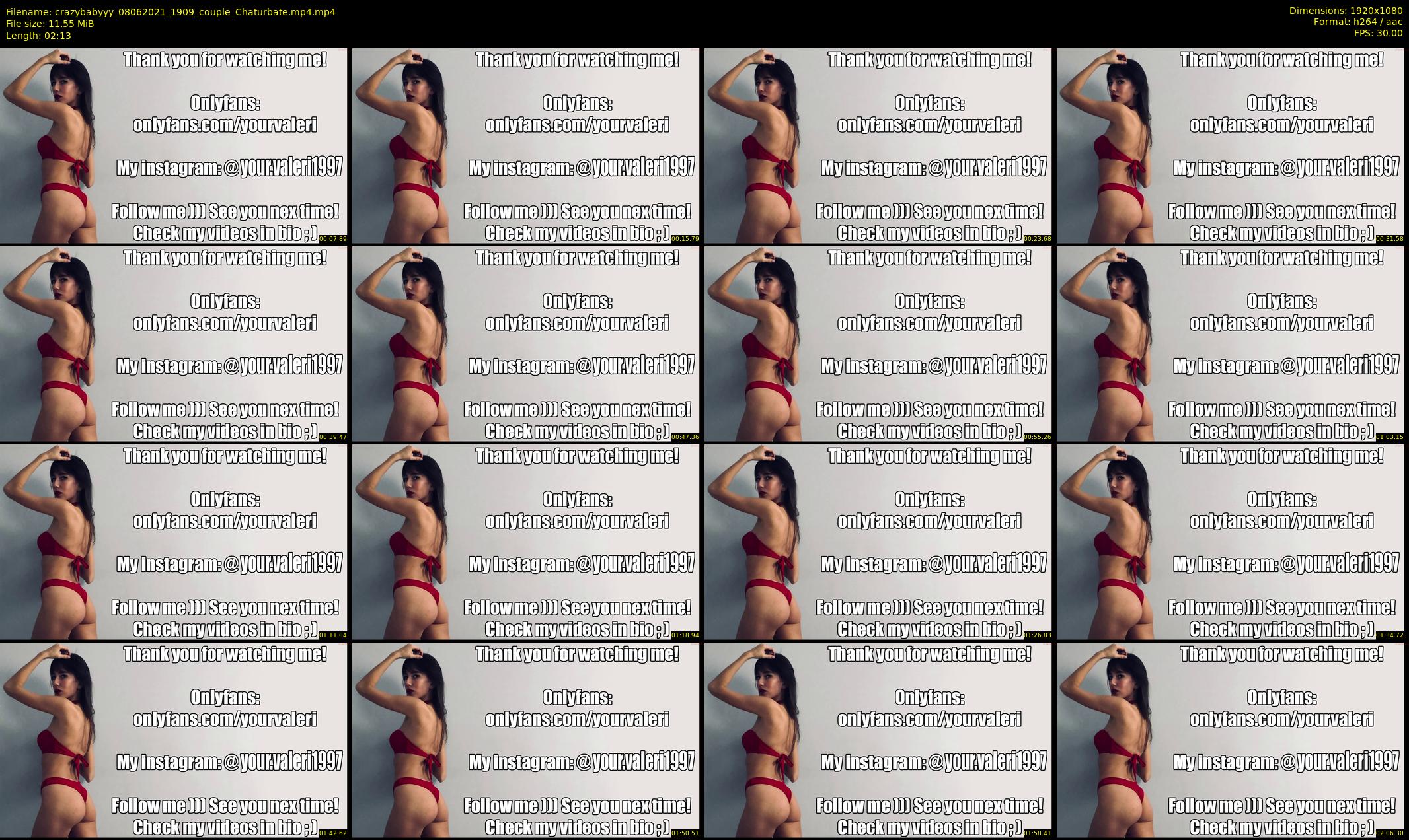 crazybabyyy — 3 minute Chaturbate couple cam show recording, 1080p, Jun 8, 2021