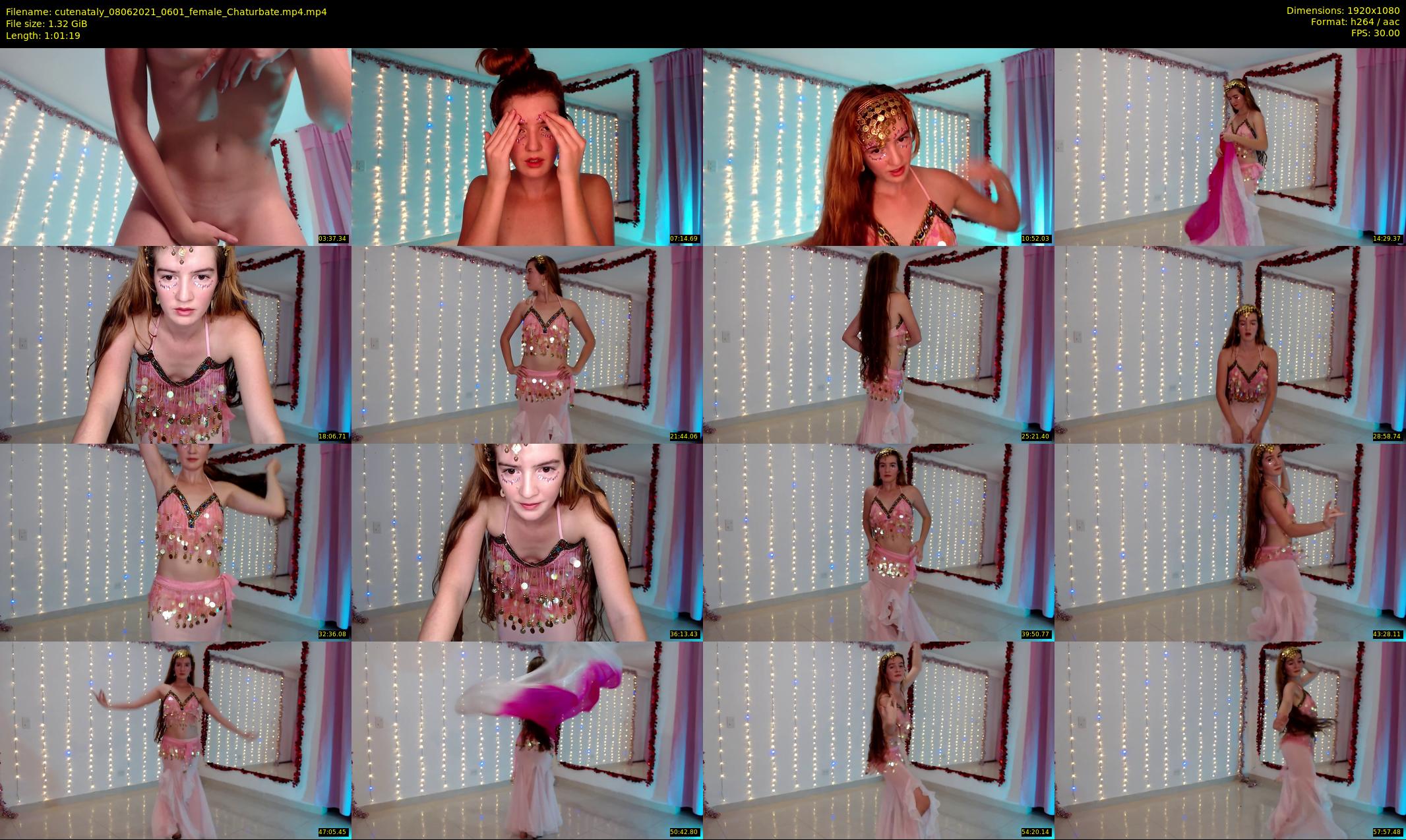 cutenataly — 62 minute Chaturbate female cam show recording, 1080p, Jun 8, 2021