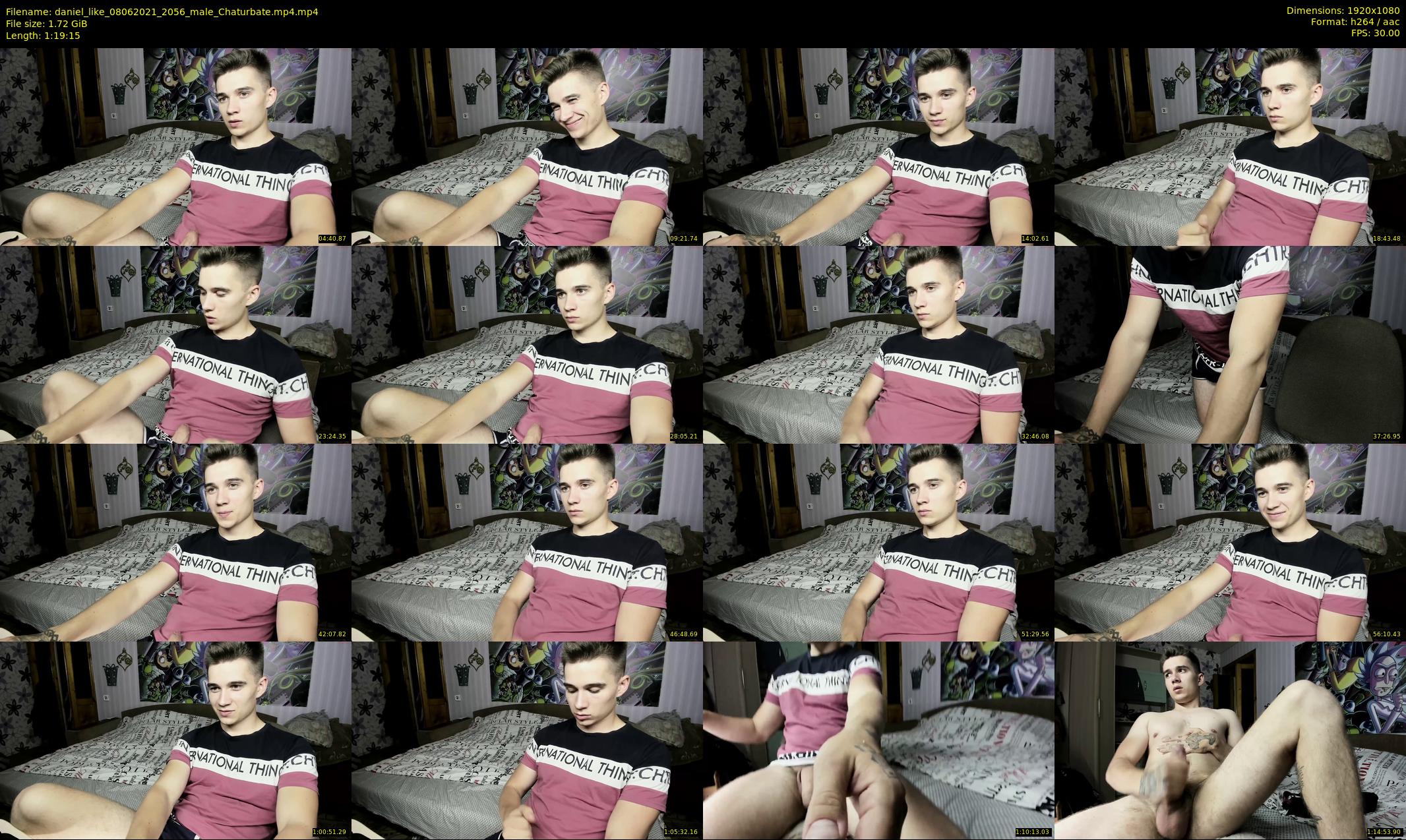 daniel_like — 80 minute Chaturbate male cam show recording, 1080p, Jun 8, 2021