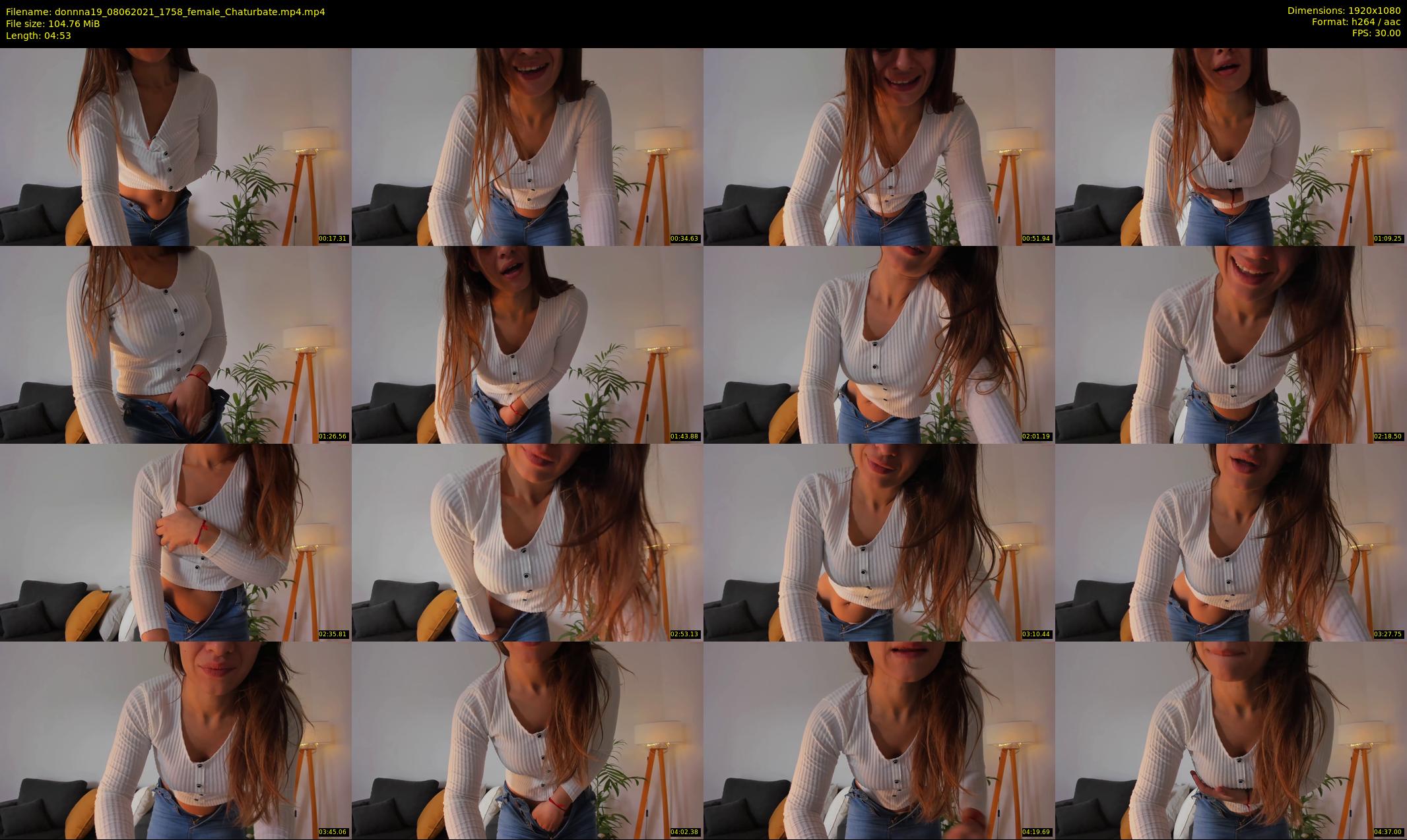 donnna19 — 5 minute Chaturbate female cam show recording, 1080p, Jun 8, 2021