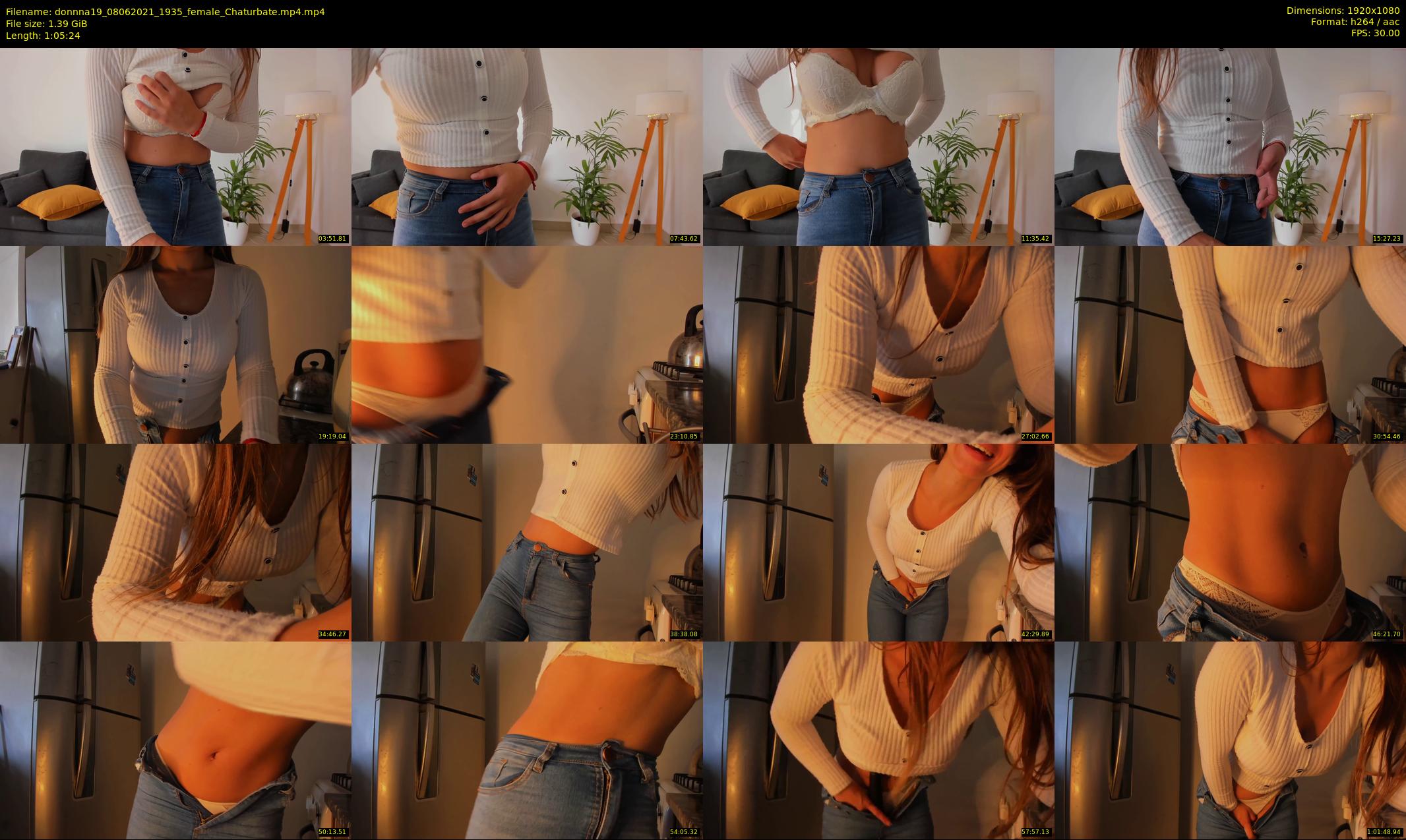 donnna19 — 66 minute Chaturbate female cam show recording, 1080p, Jun 8, 2021