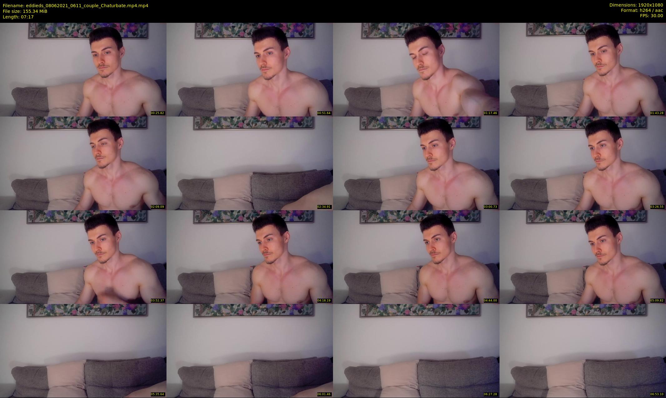 eddieds — 8 minute Chaturbate male cam show recording, 1080p, Jun 8, 2021