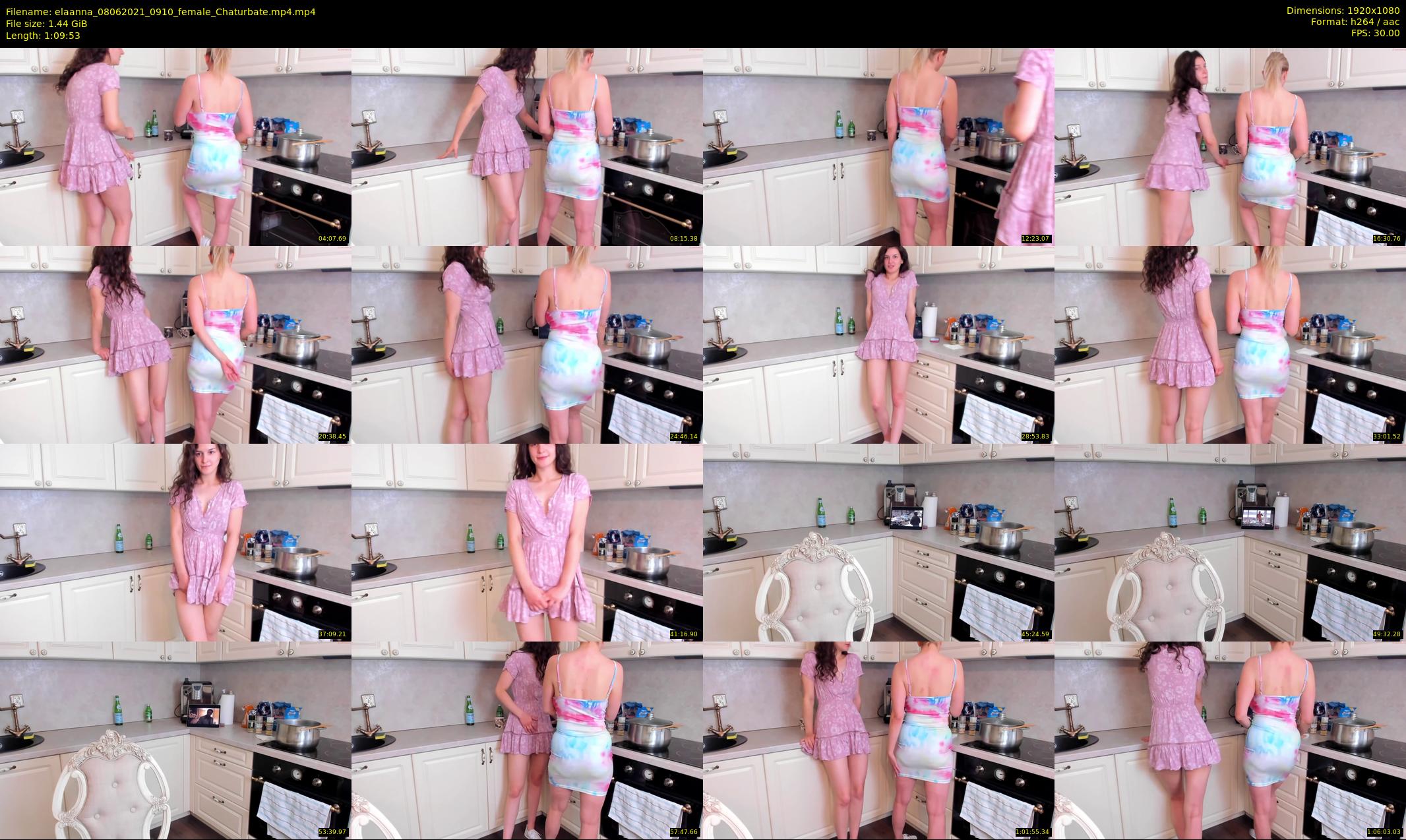 elaanna — 70 minute Chaturbate female cam show recording, 1080p, Jun 8, 2021