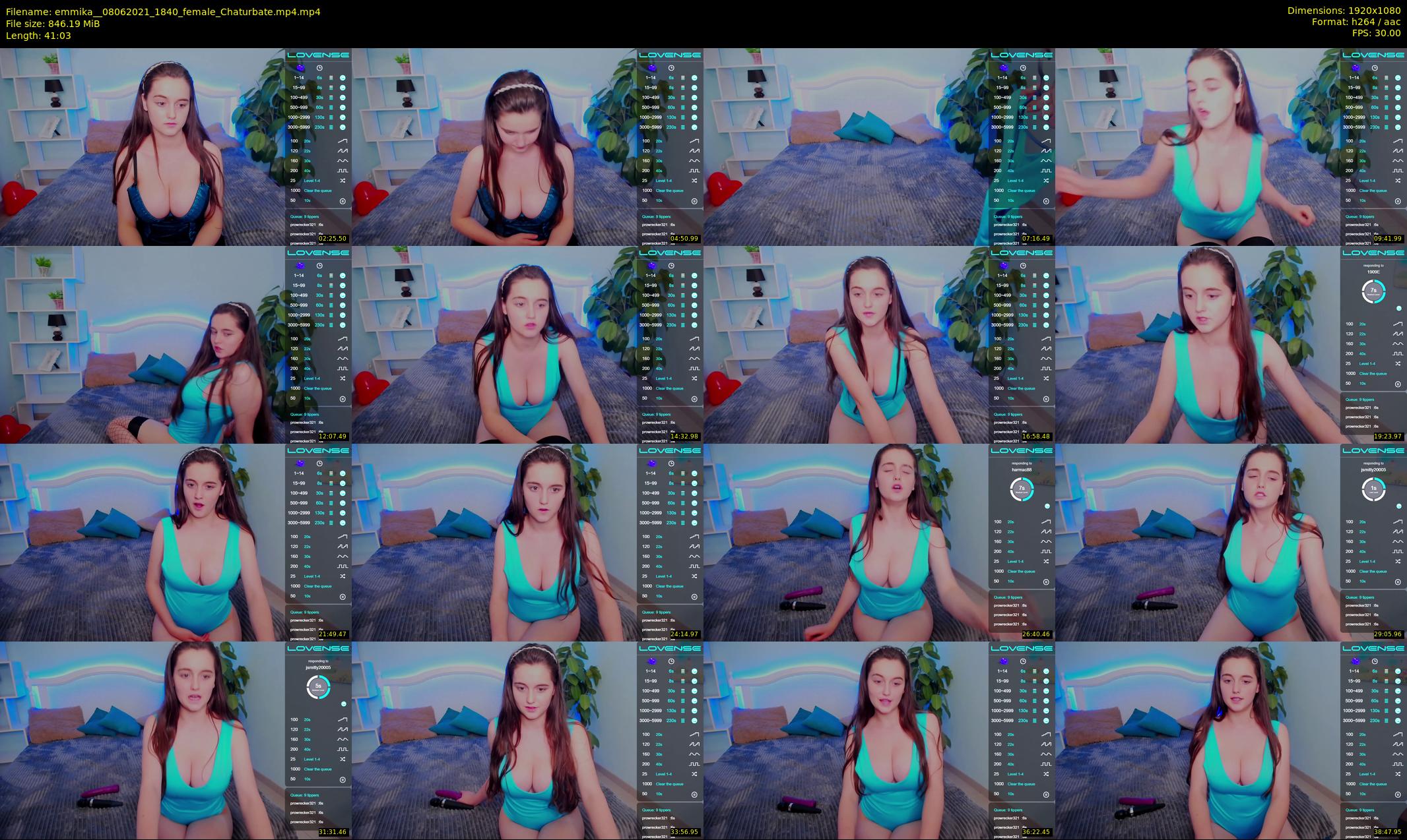 emmika_ — 42 minute Chaturbate female cam show recording, 1080p, Jun 8, 2021