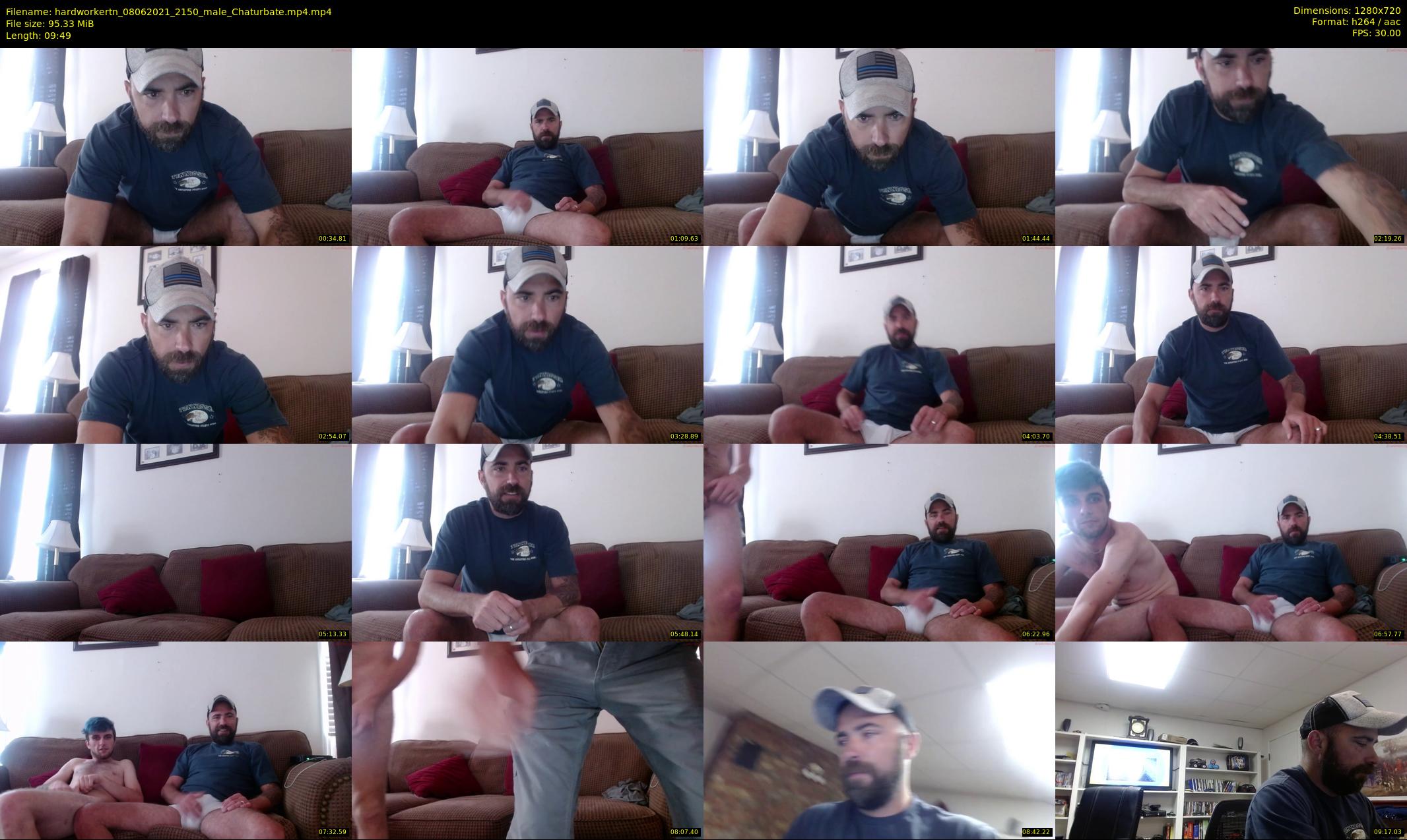 hardworkertn — 10 minute Chaturbate male cam show recording, 720p, Jun 8, 2021