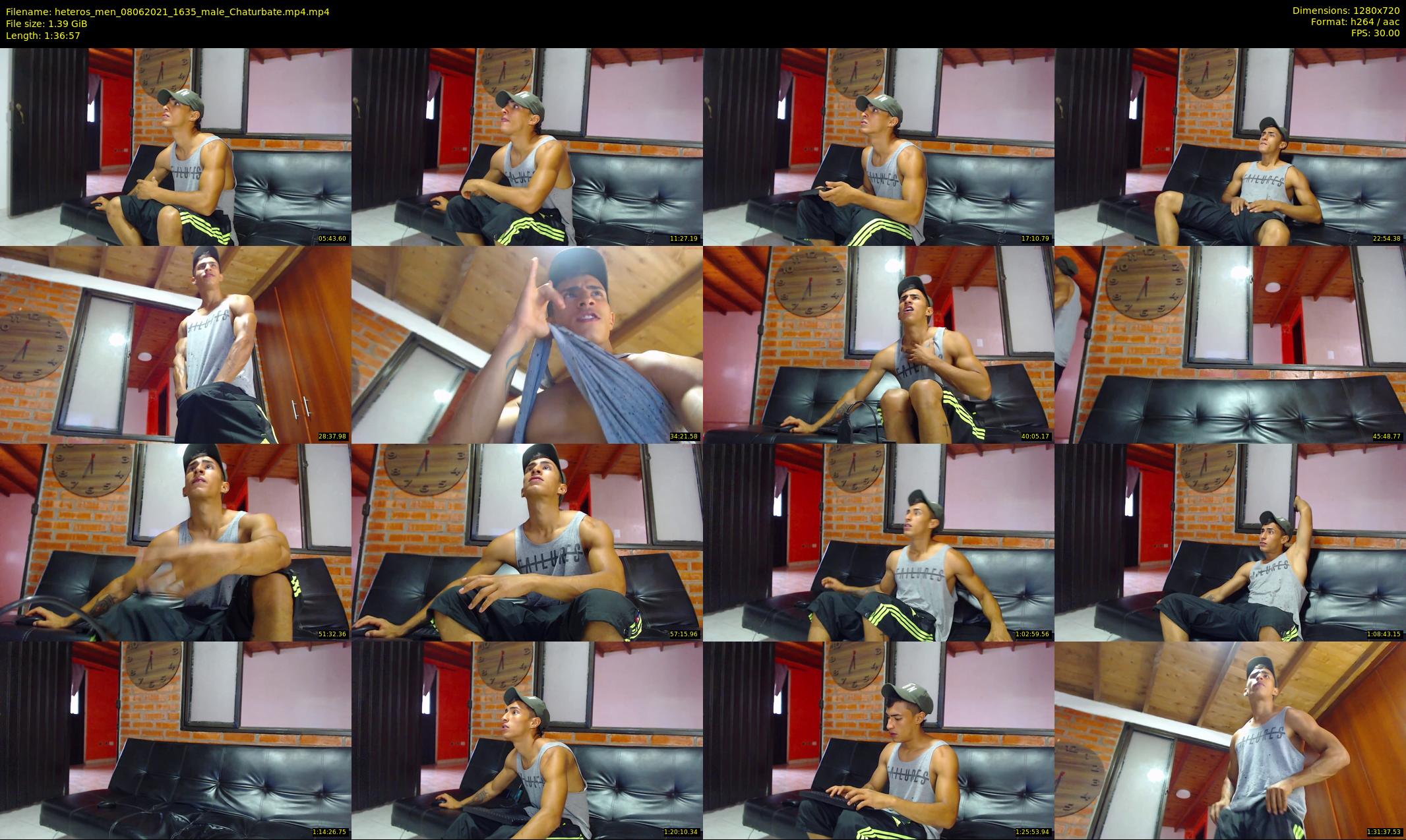 heteros_men — 97 minute Chaturbate male cam show recording, 720p, Jun 8, 2021