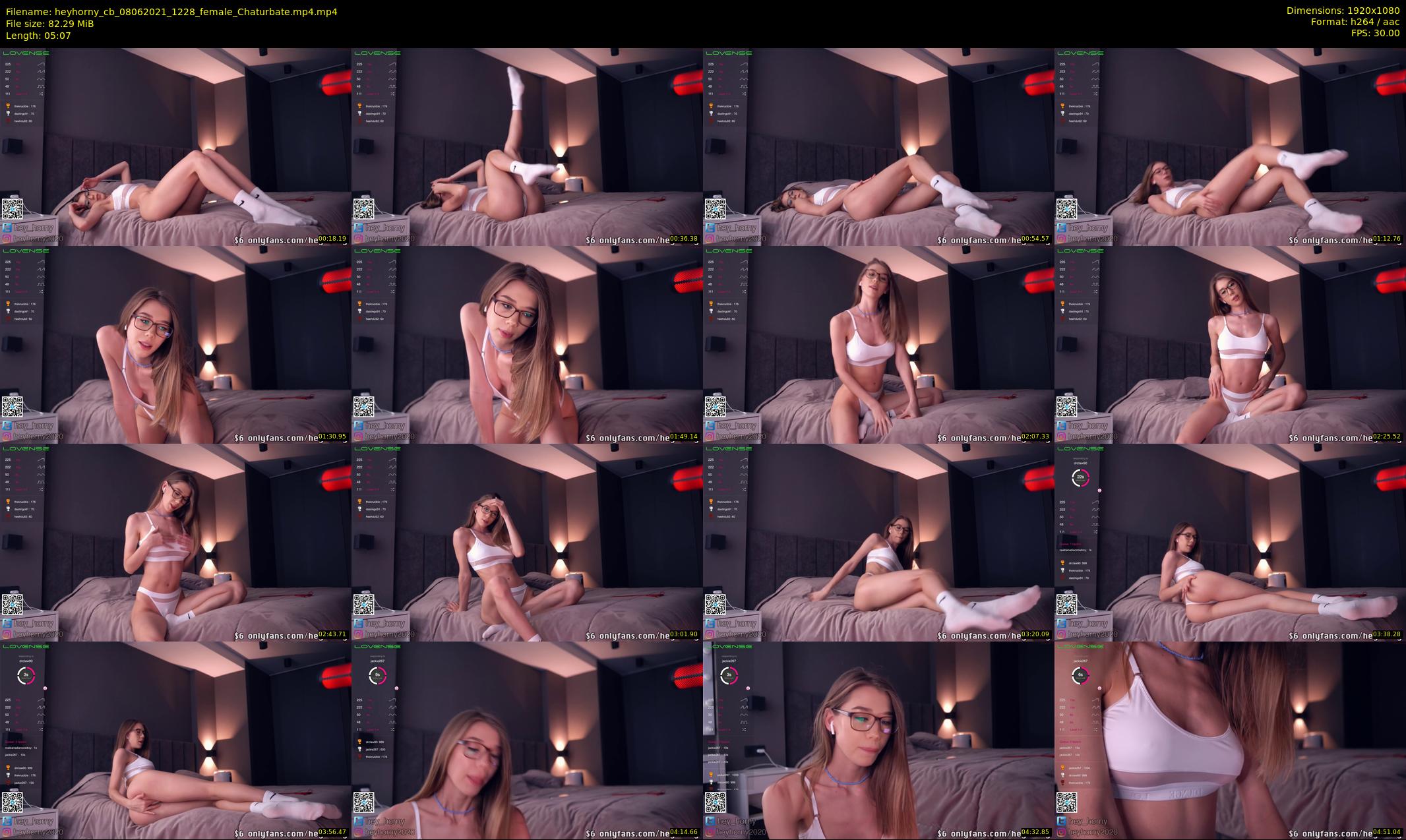 heyhorny_cb — 6 minute Chaturbate couple cam show recording, 1080p, Jun 8, 2021