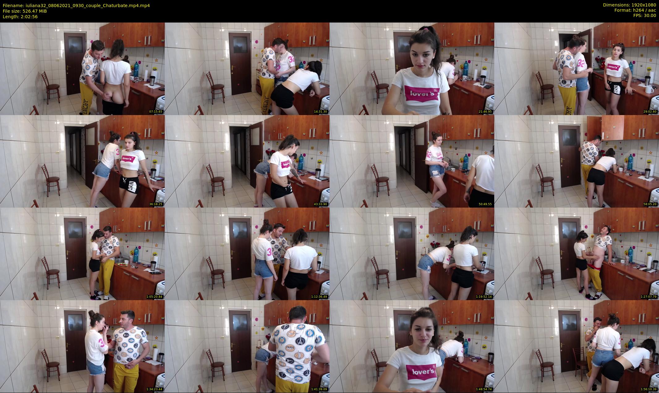 iuliana32 — 123 minute Chaturbate couple cam show recording, 1080p, Jun 8, 2021