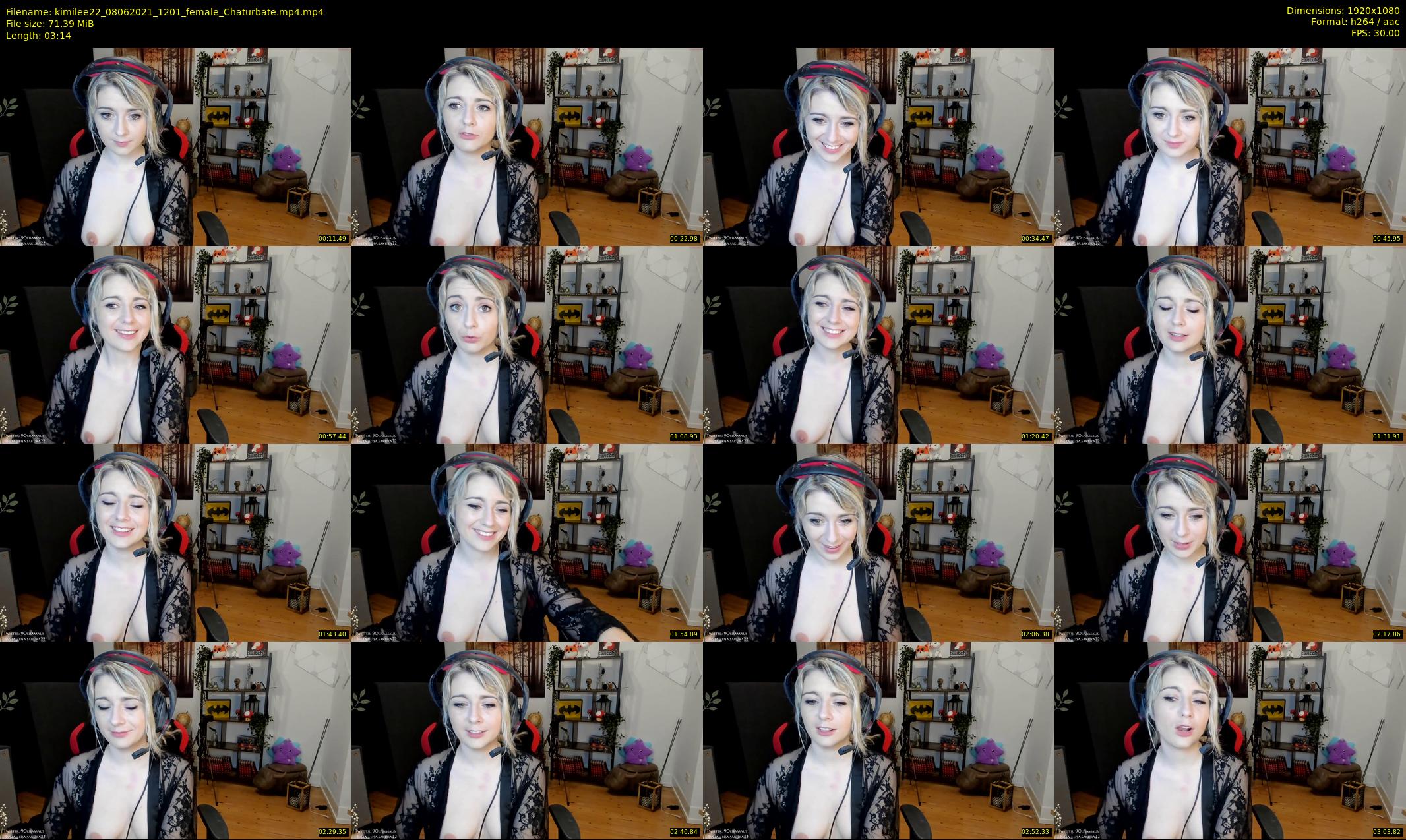 kimilee22 — 4 minute Chaturbate female cam show recording, 1080p, Jun 8, 2021